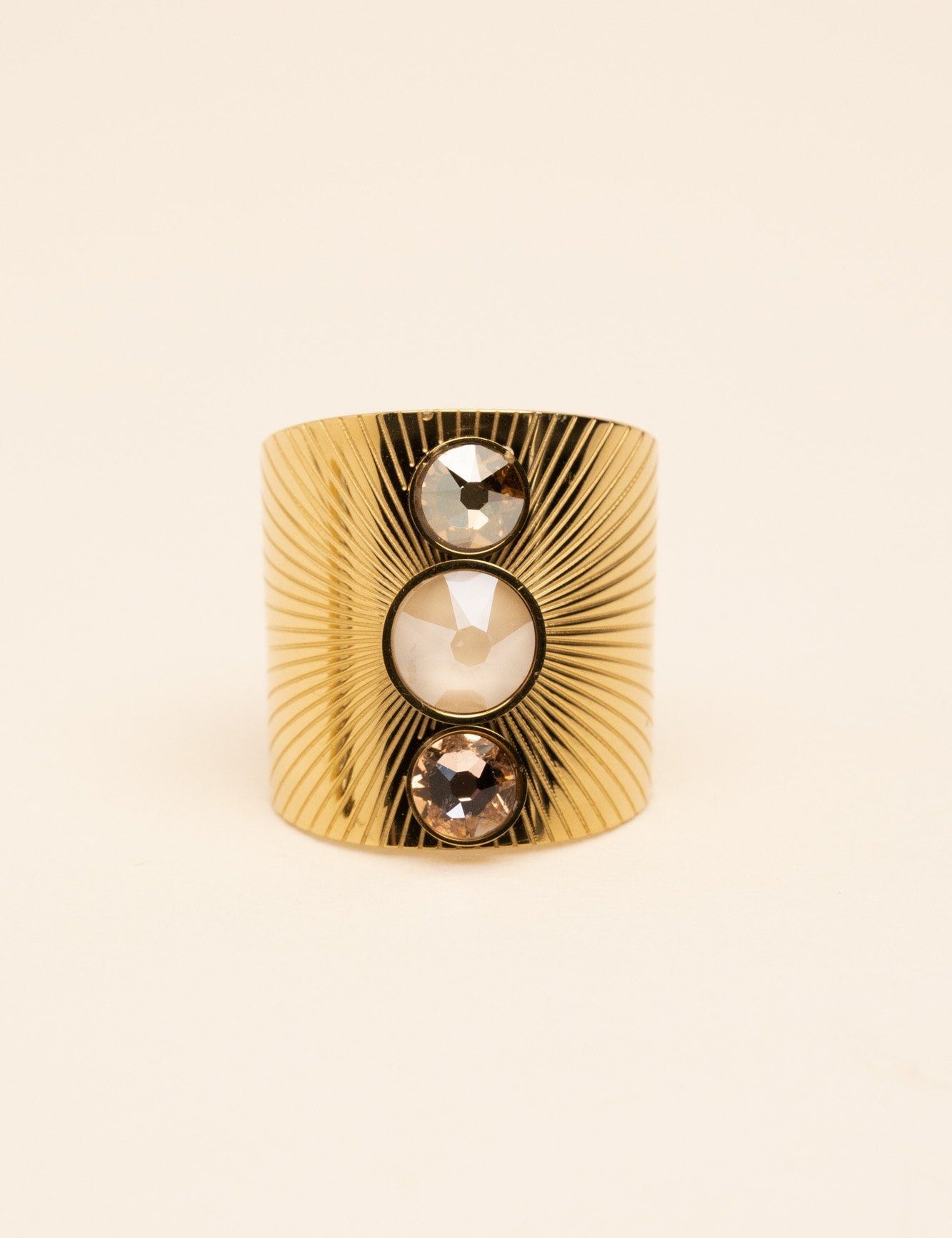 Bague Paloma Bague Bohm Paris beige rosé