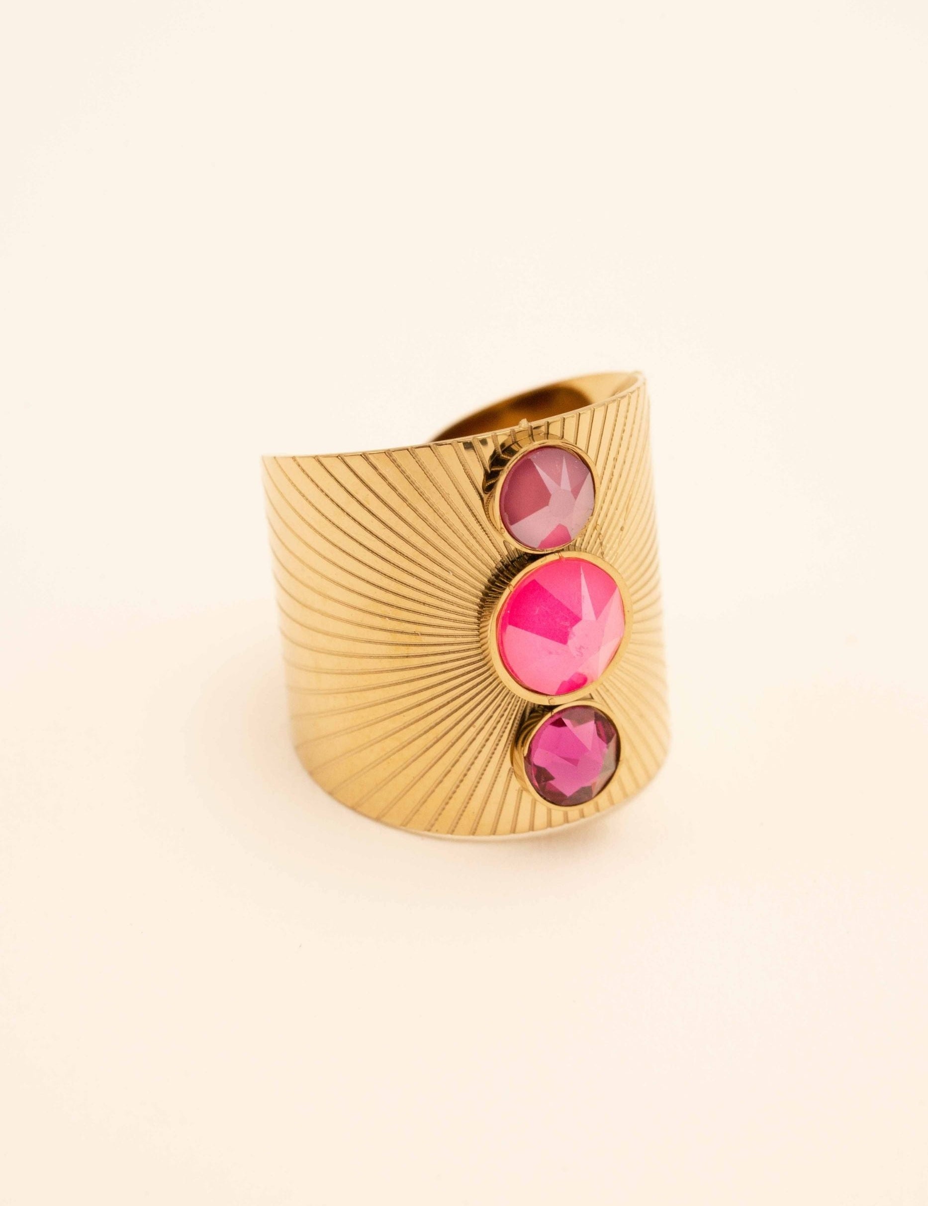 Bague Paloma Bague Bohm Paris Rose néon 