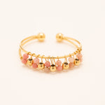 Bague Seth Bagues Bohm Paris Rhodonite 