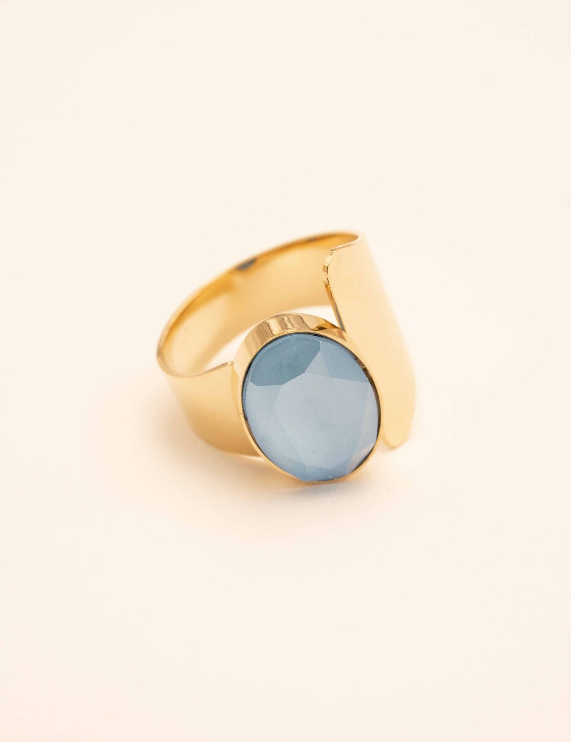 Bague Villïa Bague Bohm Paris Bleu clair 