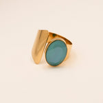 Bague Villïa Bague Bohm Paris Vert foncé 