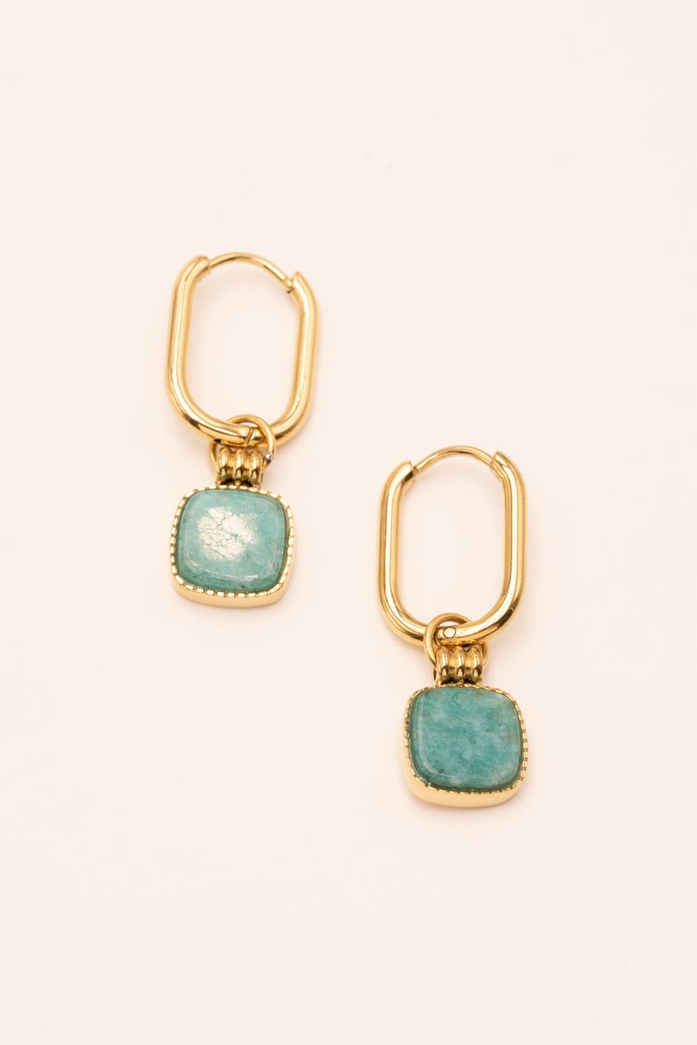 Boucle Bohm Paris - Chloefina Boucles D'oreilles Bohm Paris Amazonite 