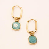 Boucle Bohm Paris - Chloefina Boucles D'oreilles Bohm Paris Amazonite 