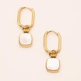 Boucle Bohm Paris - Chloefina Boucles D'oreilles Bohm Paris nacre blanche 