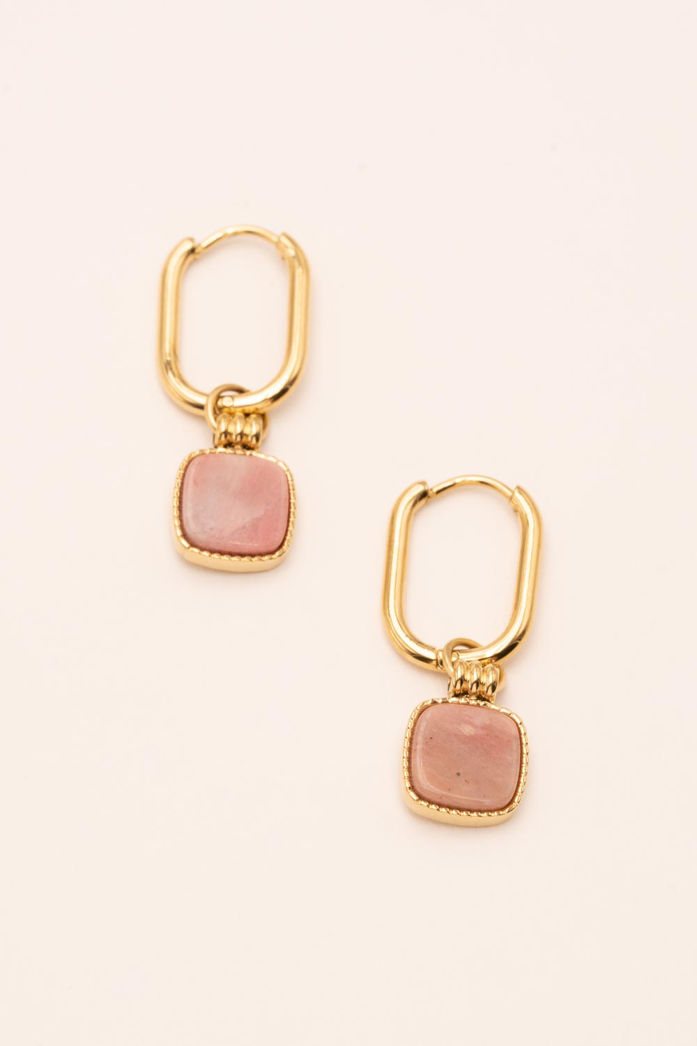 Boucle Bohm Paris - Chloefina Boucles D'oreilles Bohm Paris Rhodonite 