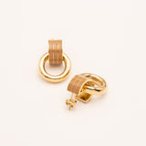 Boucle Bohm Paris - Enara Boucles D'oreilles Bohm Paris Beige émail 