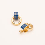 Boucle Bohm Paris - Enara Boucles D'oreilles Bohm Paris Bleu foncé émail 