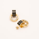 Boucle Bohm Paris - Enara Boucles D'oreilles Bohm Paris Noir émail 