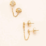 Boucle Bohm Paris - Florina Boucles D'oreilles Bohm Paris cristal 