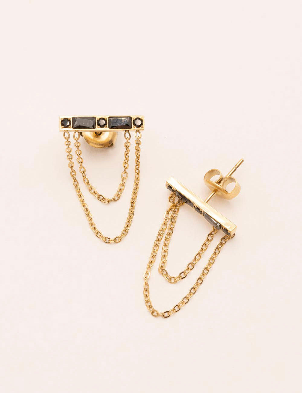 Boucle Bohm Paris - Honoré Boucles D'oreilles Bohm Paris Noir 