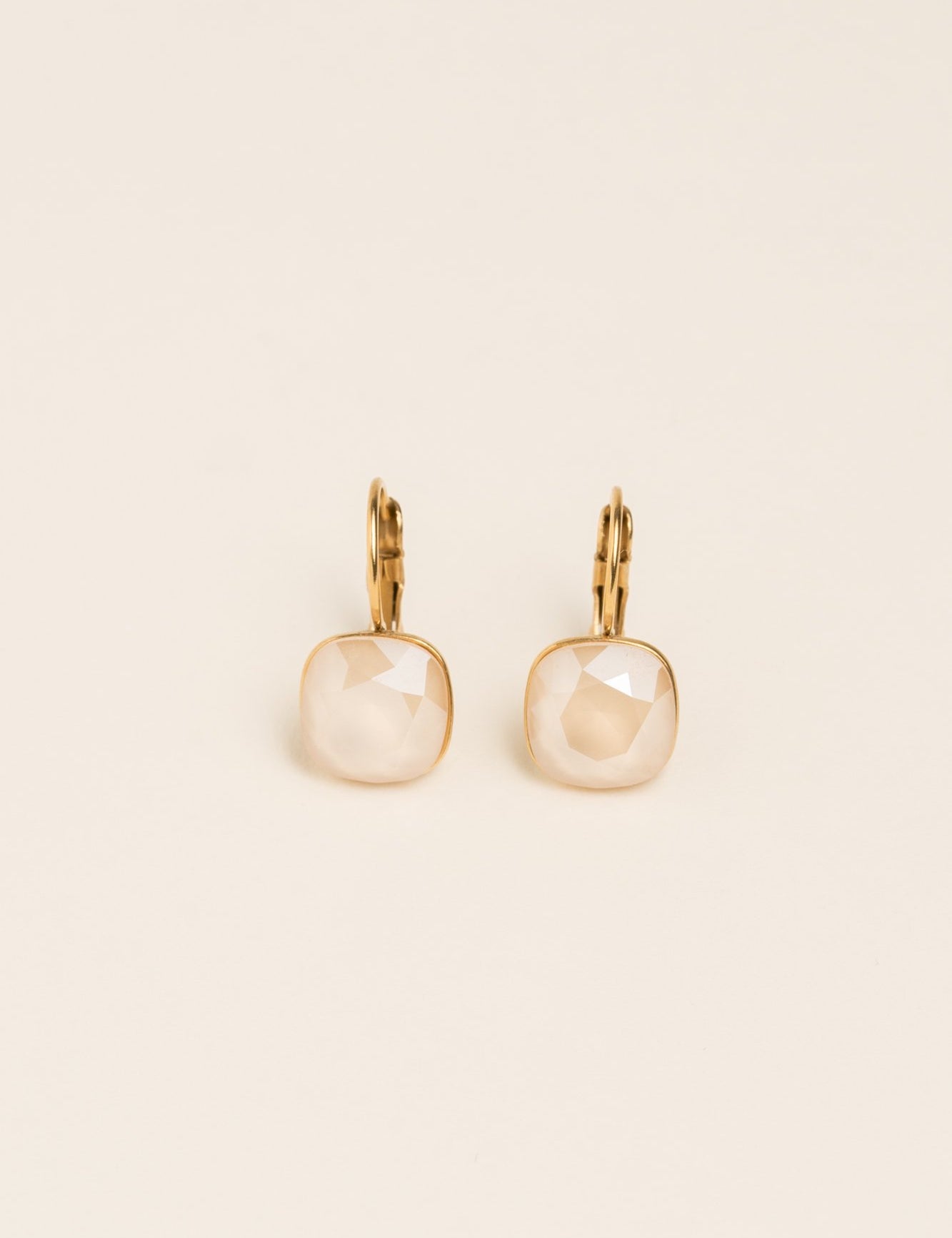 Boucles Béa Boucles D'oreilles Bohm Paris beige rosé