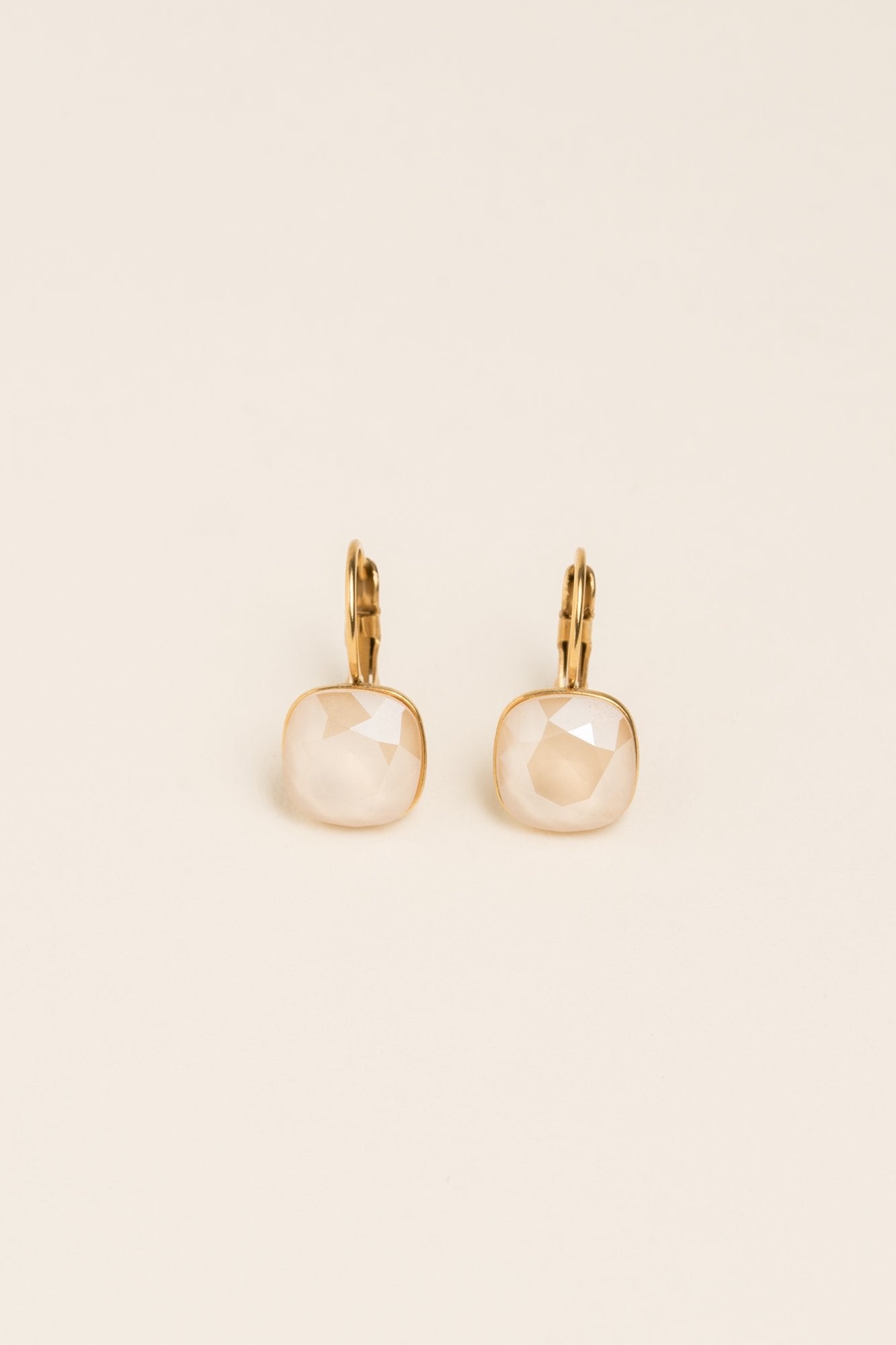 Boucles Béa Boucles D'oreilles Bohm Paris beige rosé