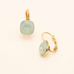 Boucles Béa Boucles D'oreilles Bohm Paris vert opal 