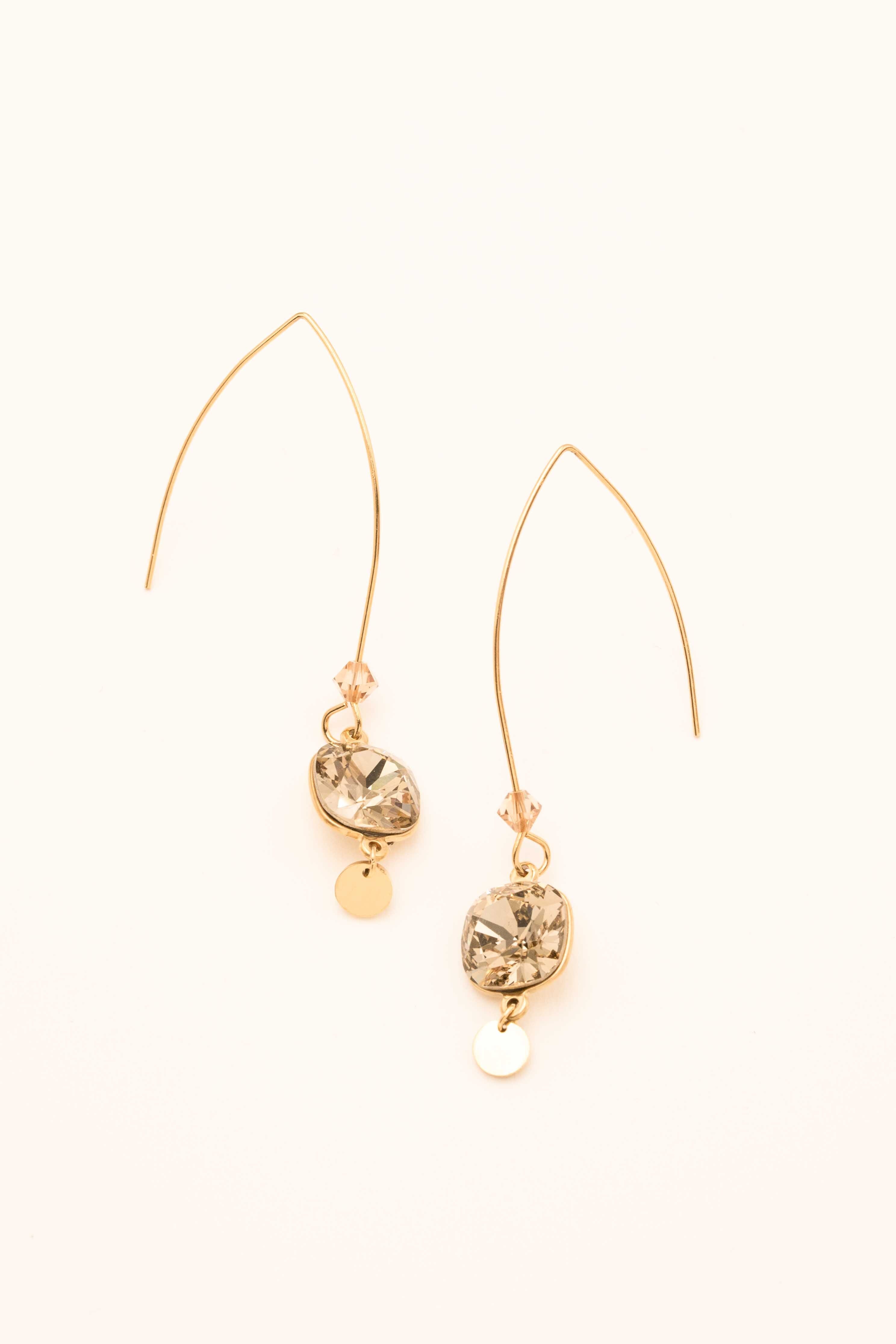 Boucles Bohm Paris - Aléa Boucles D'oreilles Bohm Paris gris fumé 