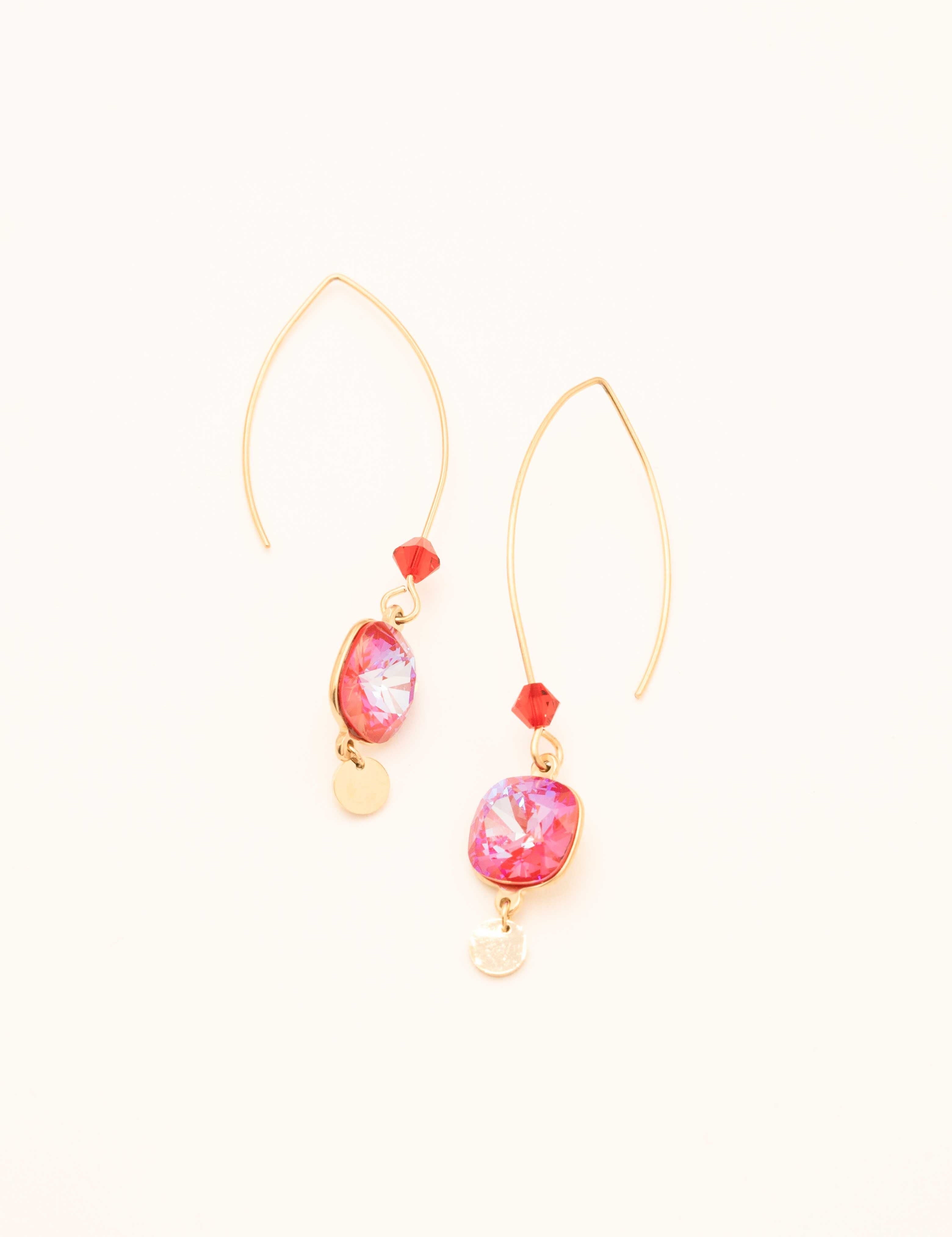 Boucles Bohm Paris - Aléa Boucles D'oreilles Bohm Paris Rose lotus 