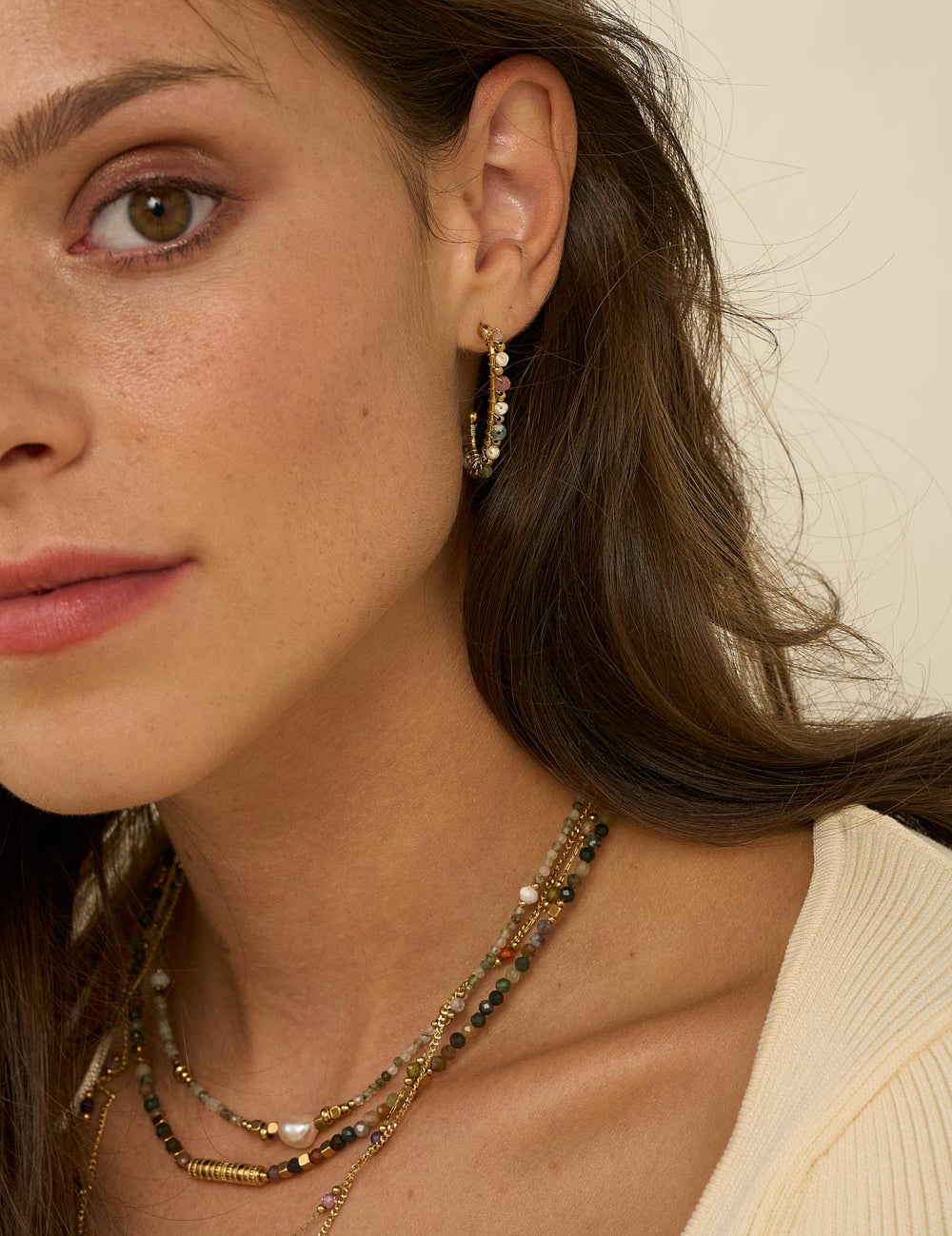 Boucles Bohm Paris - Ambre Boucles D'oreilles Bohm Paris 