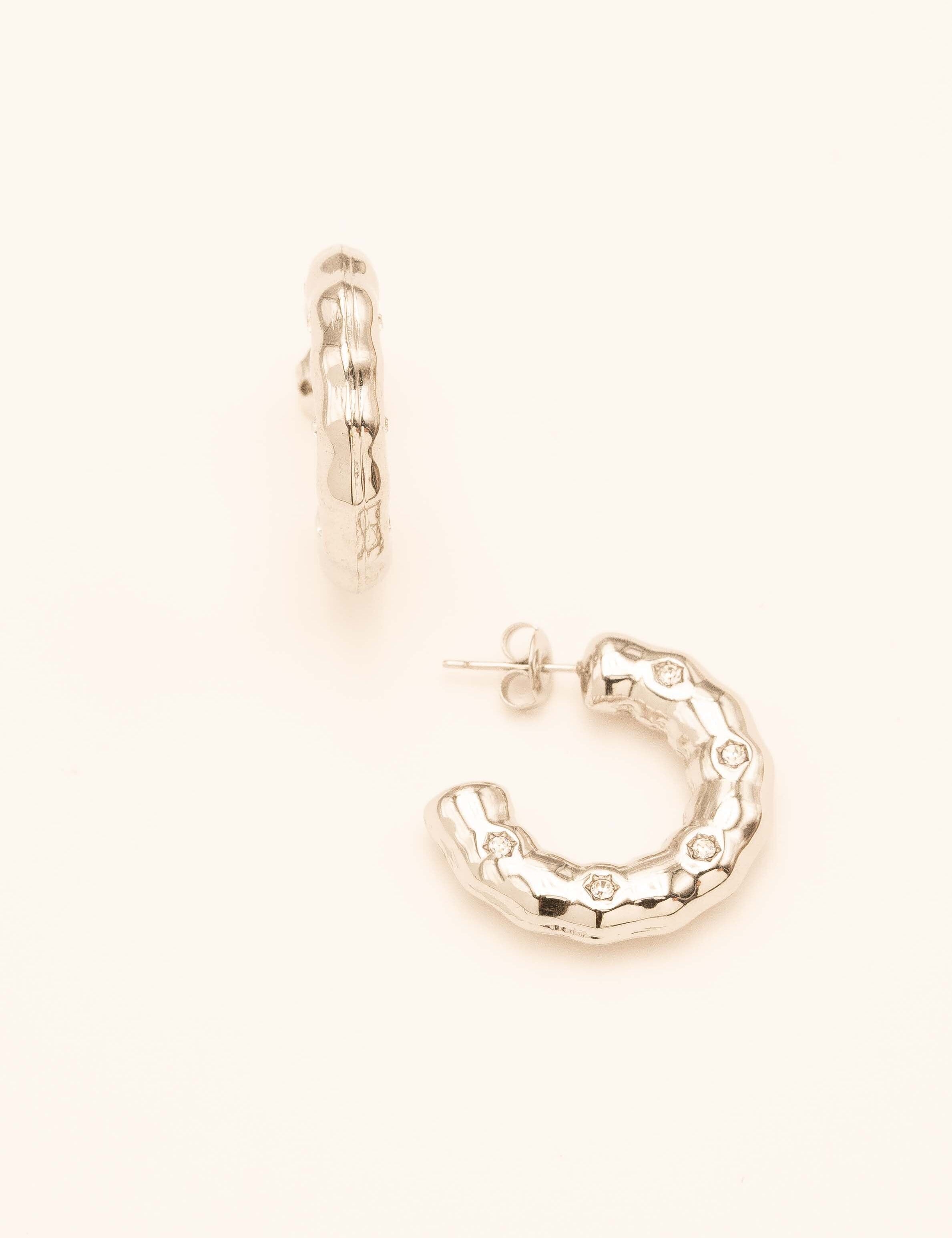 Boucles Bohm Paris - Anne Boucles D'oreilles Bohm Paris Argenté 