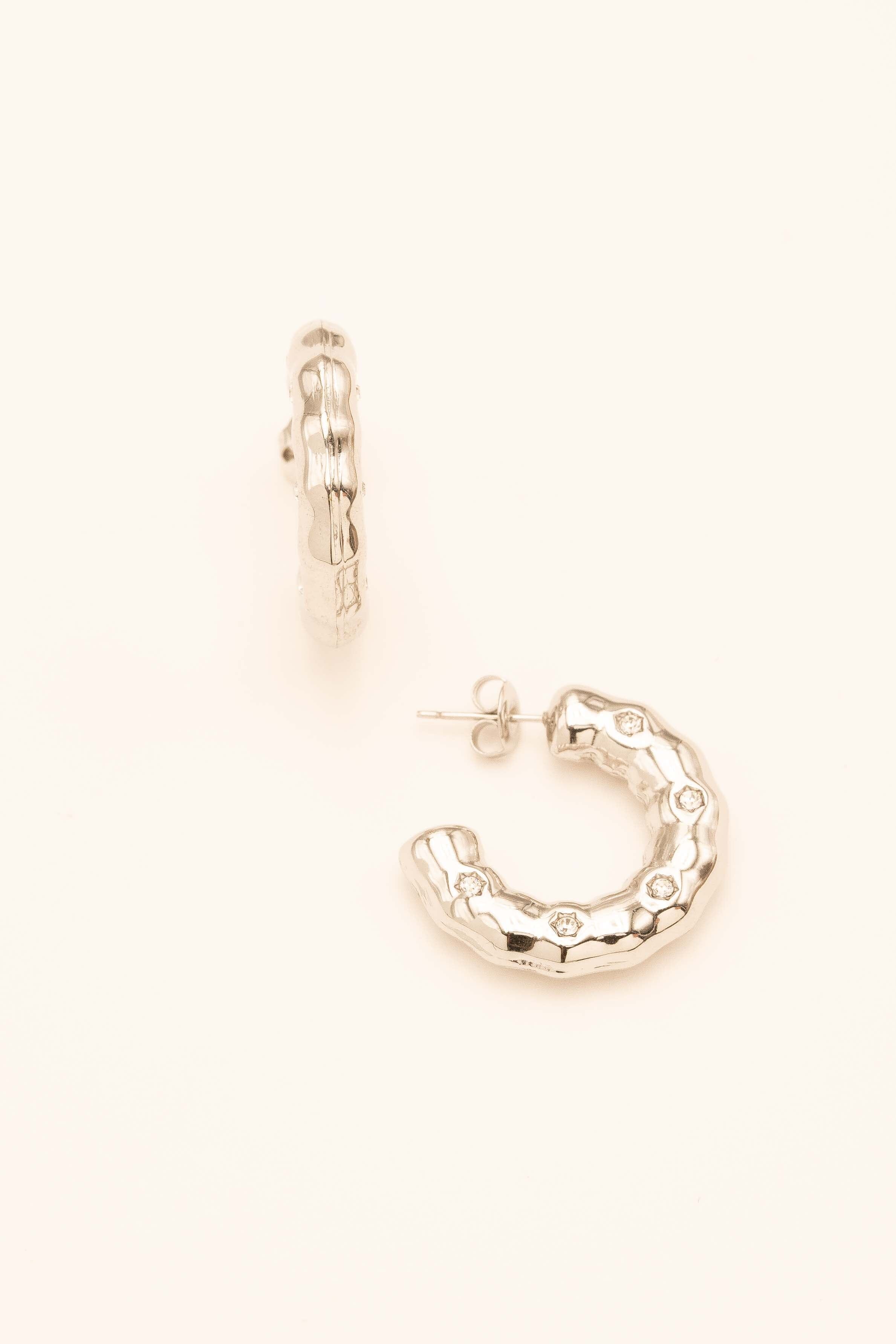 Boucles Bohm Paris - Anne Boucles D'oreilles Bohm Paris Argenté 