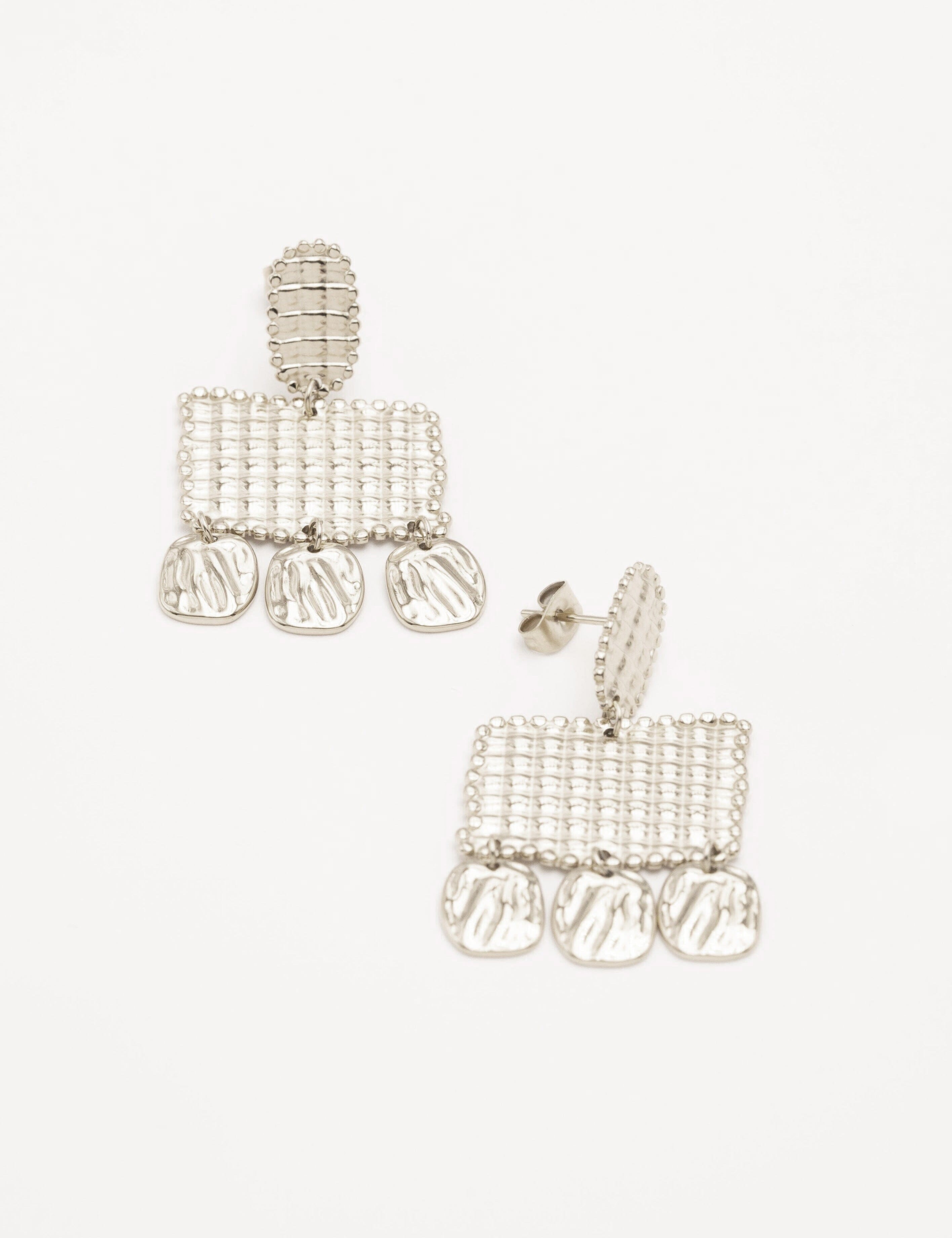 Boucles Bohm Paris - Apolline Boucles D'oreilles Bohm Paris Argenté 