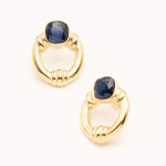 Boucles Bohm Paris - Azra Boucles D'oreilles Bohm Paris bleu oeil de chat 