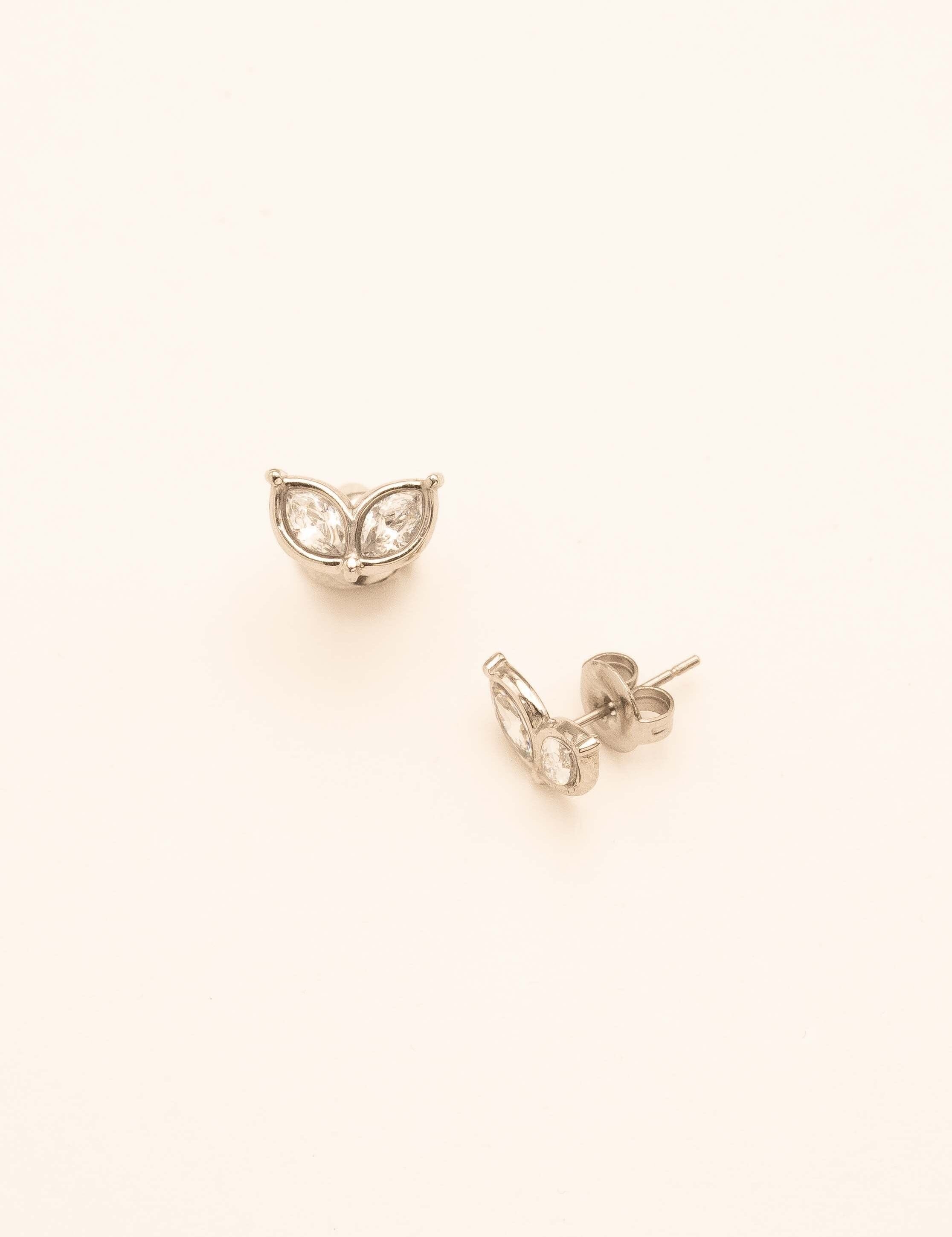 Boucles Bohm Paris - Billy Boucles D'oreilles Bohm Paris Argenté cristal 