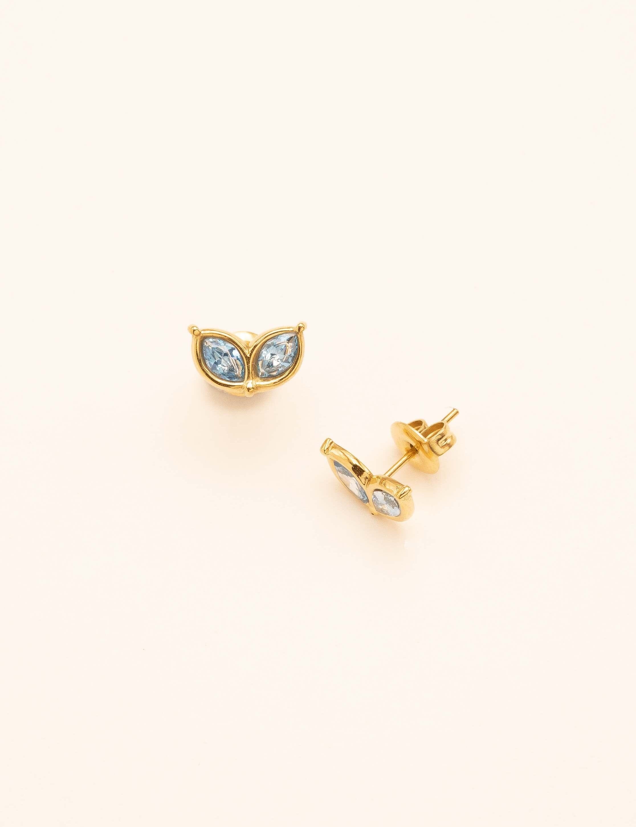 Boucles Bohm Paris - Billy Boucles D'oreilles Bohm Paris Bleu ciel 