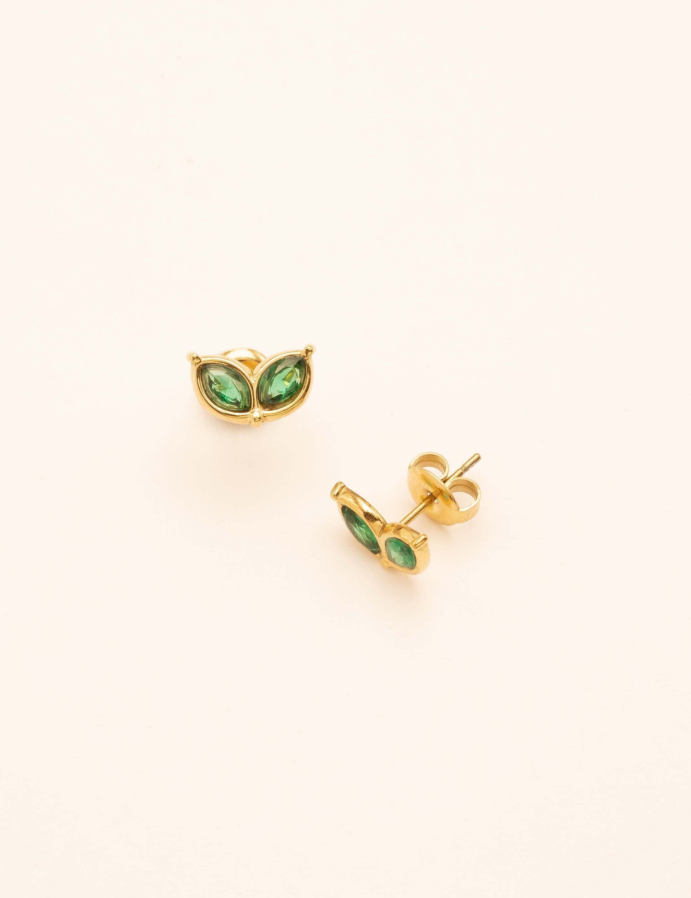 Boucles Bohm Paris - Billy Boucles D'oreilles Bohm Paris Vert prairie 