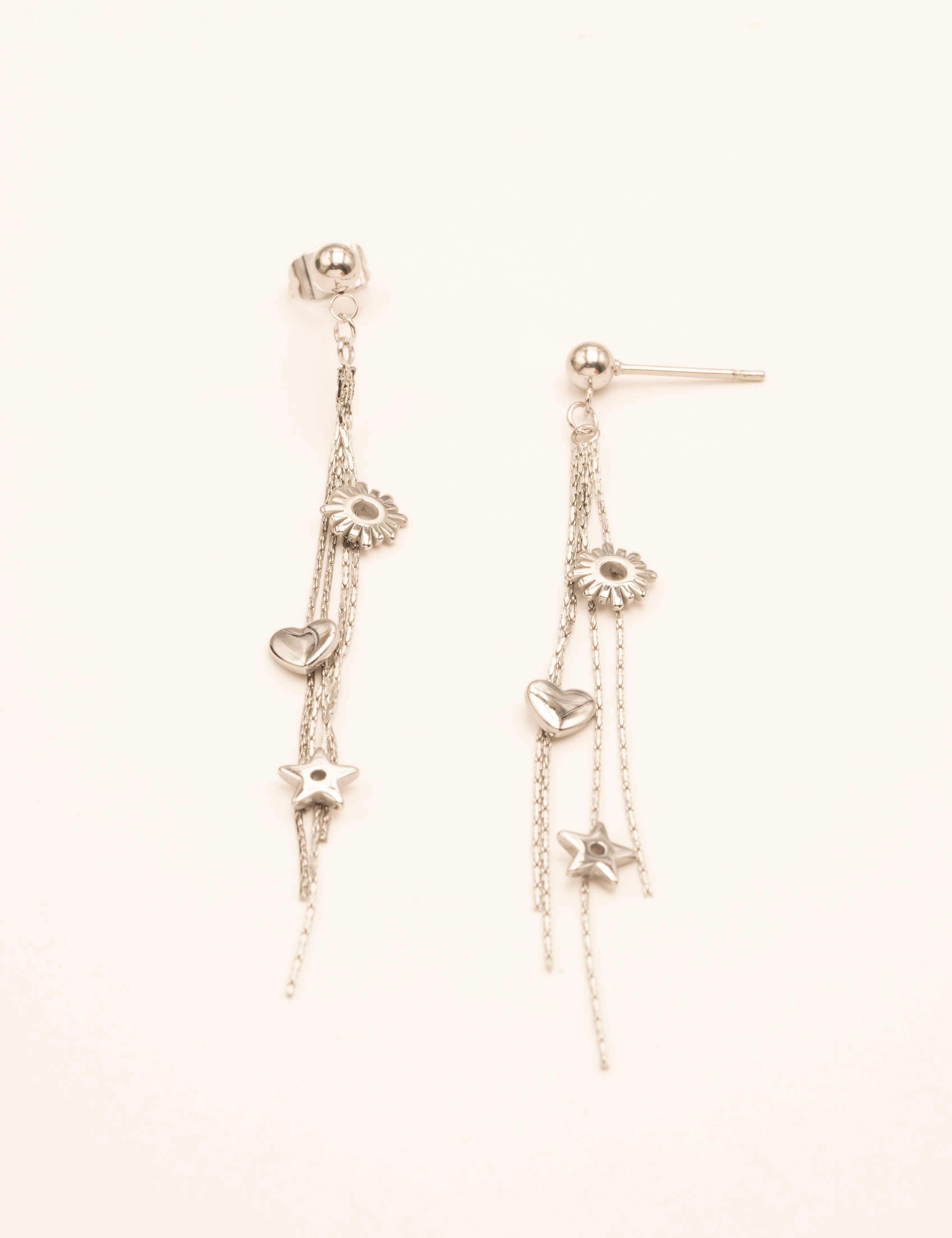 Boucles Bohm Paris - Carley Boucles D'oreilles Bohm Paris argenté 