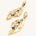 Boucles Bohm Paris - Cassiope Boucles D'oreilles Bohm Paris bleu saphir 