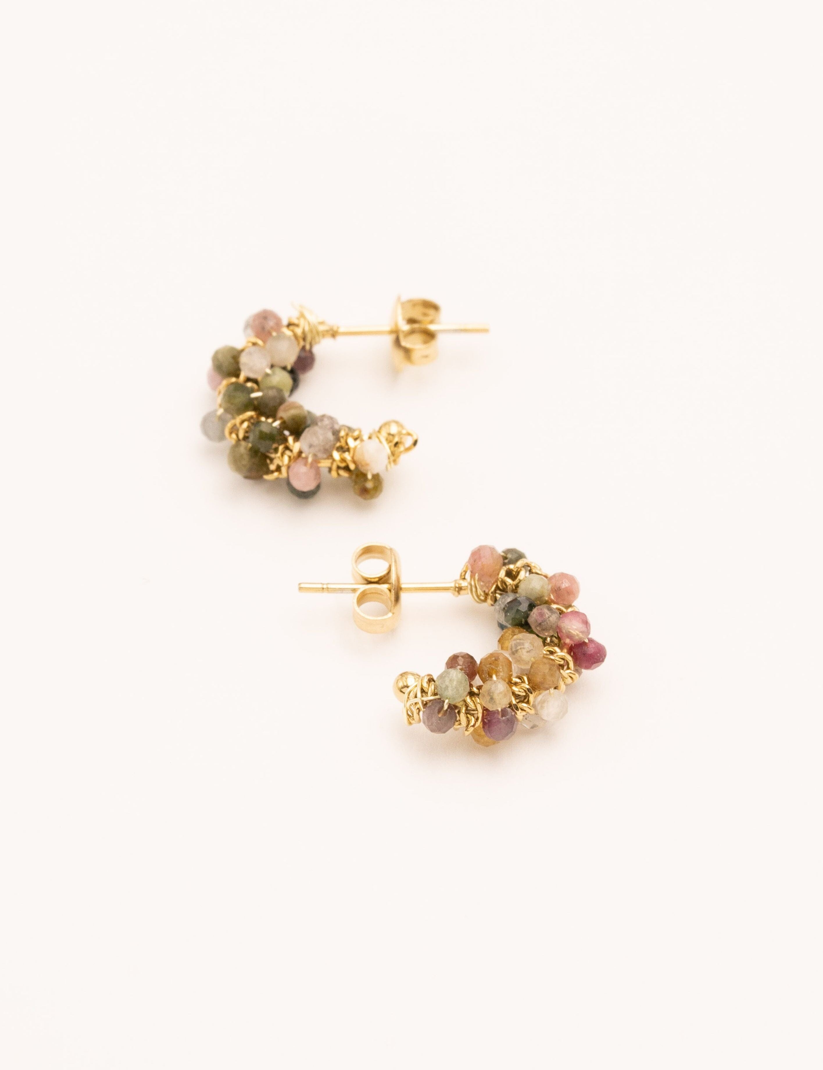 Boucles Bohm Paris - Clarisse Boucles D'oreilles Bohm Paris Tourmaline 