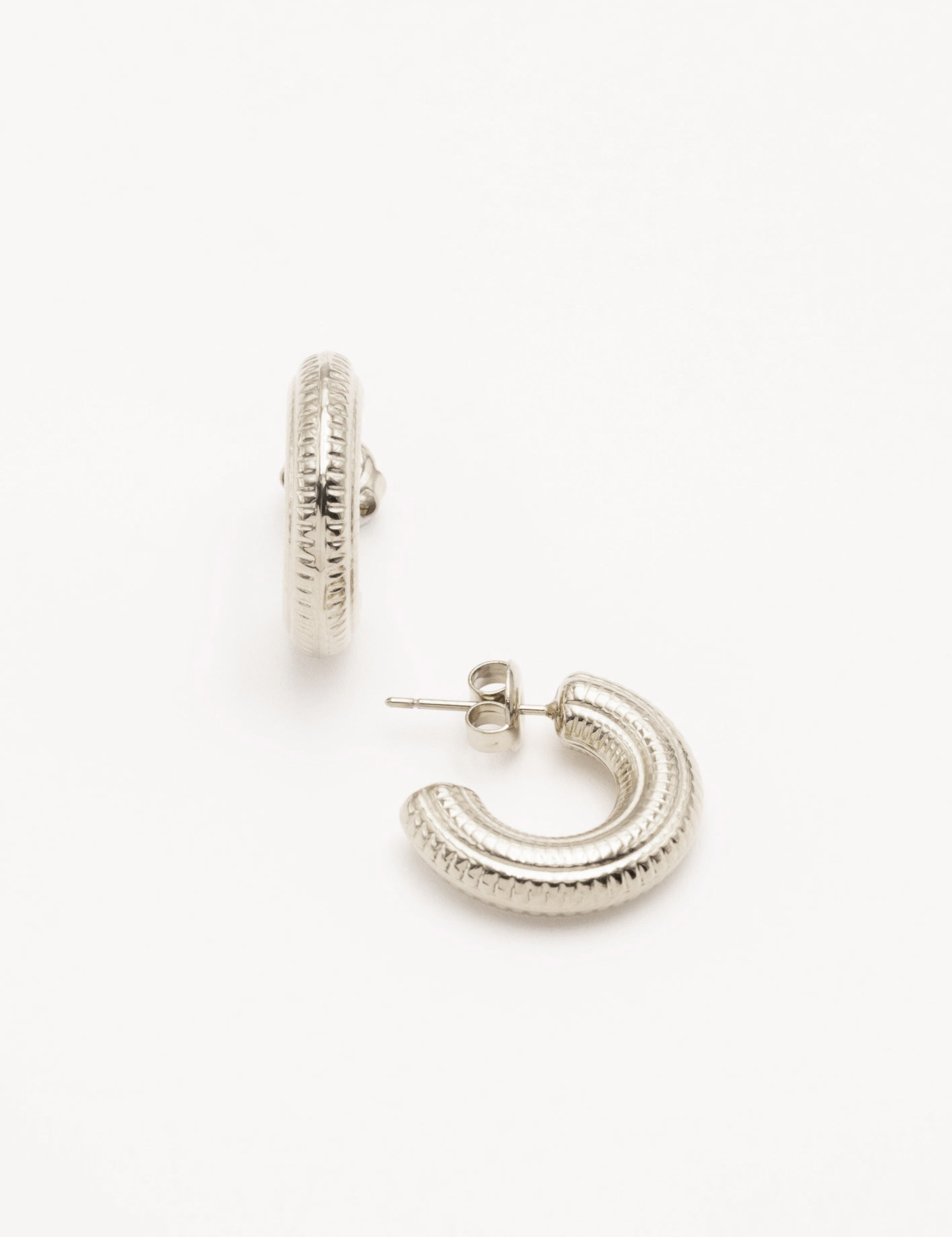 Boucles Bohm Paris - Clementina Boucles D'oreilles Bohm Paris Argenté 
