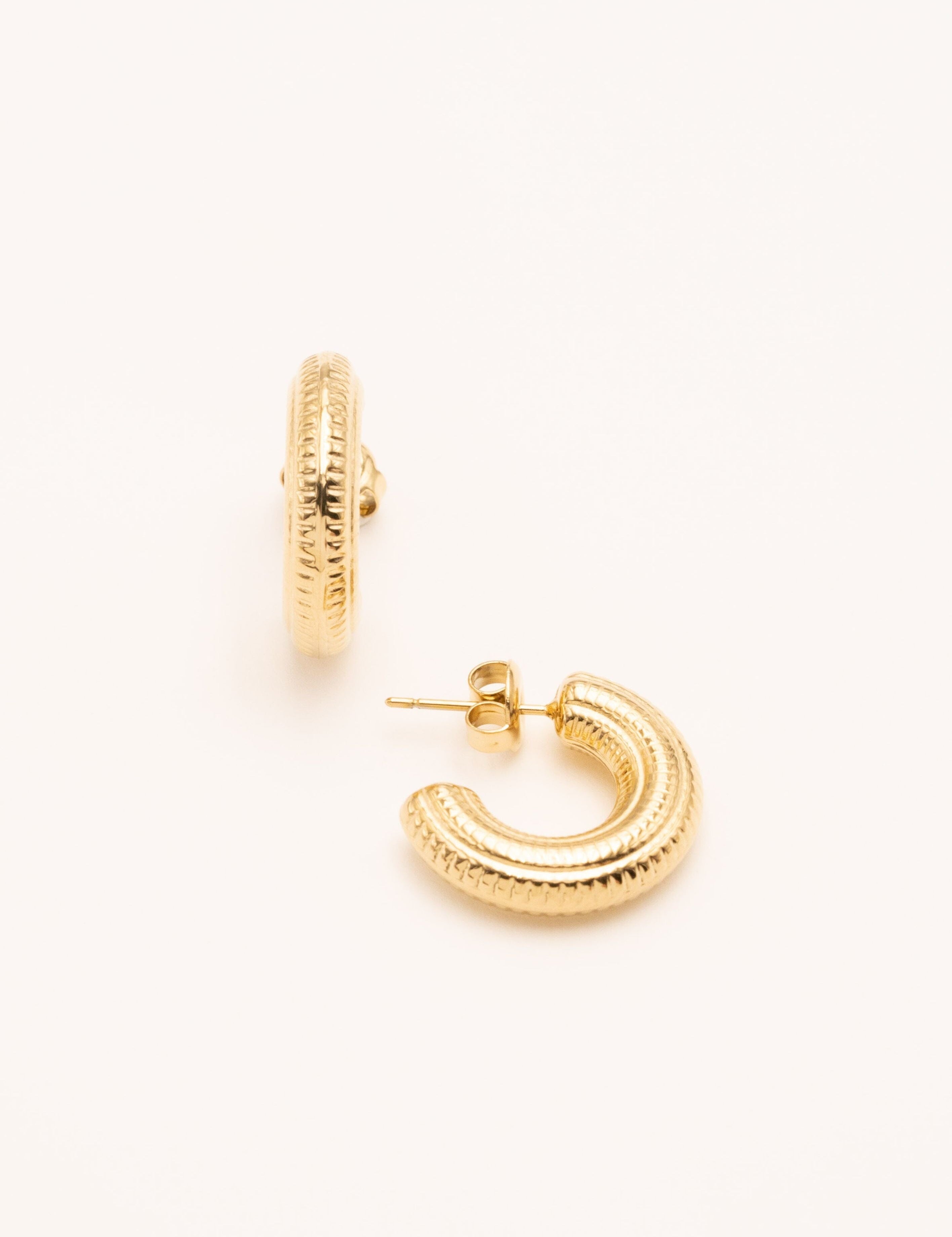 Boucles Bohm Paris - Clementina Boucles D'oreilles Bohm Paris Doré 