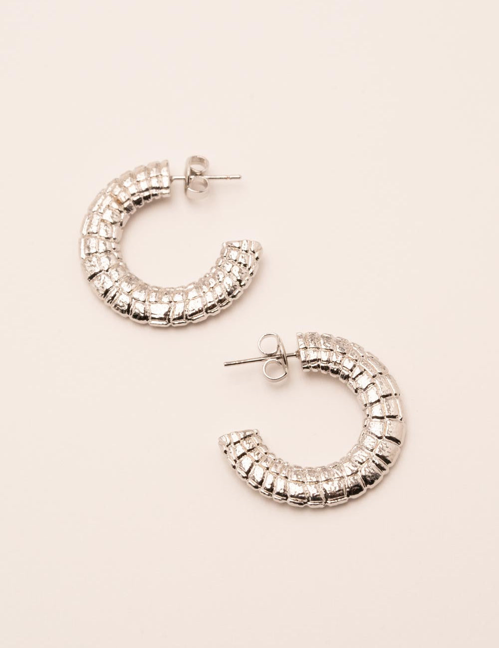 Boucles Bohm Paris - Colombe Boucles D'oreilles Bohm Paris Argenté 