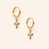 Boucles Bohm Paris - Cross Boucles D'oreilles Bohm Paris Multi 