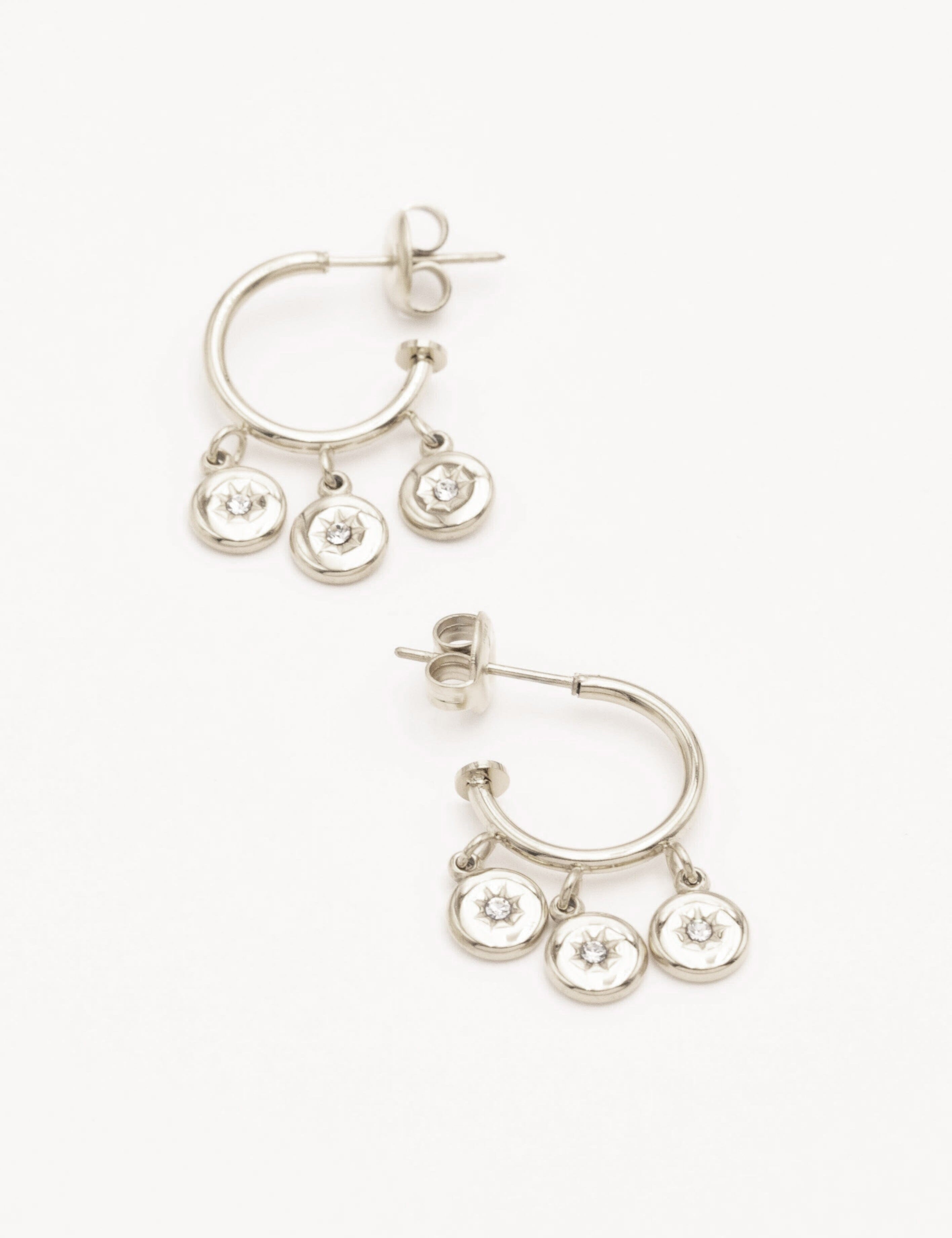 Boucles Bohm Paris - Dima Boucles D'oreilles Bohm Paris Argenté 