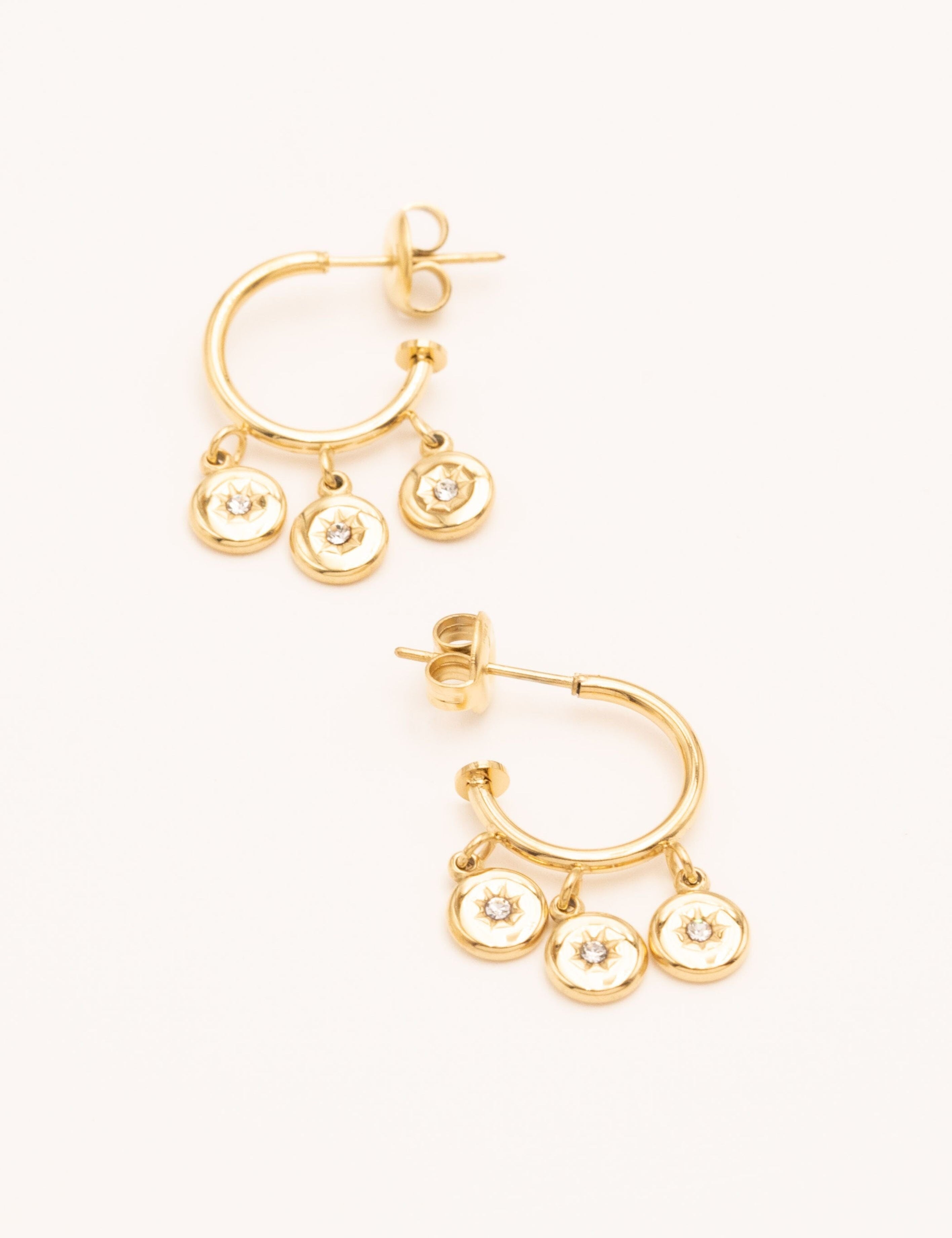 Boucles Bohm Paris - Dima Boucles D'oreilles Bohm Paris Doré 