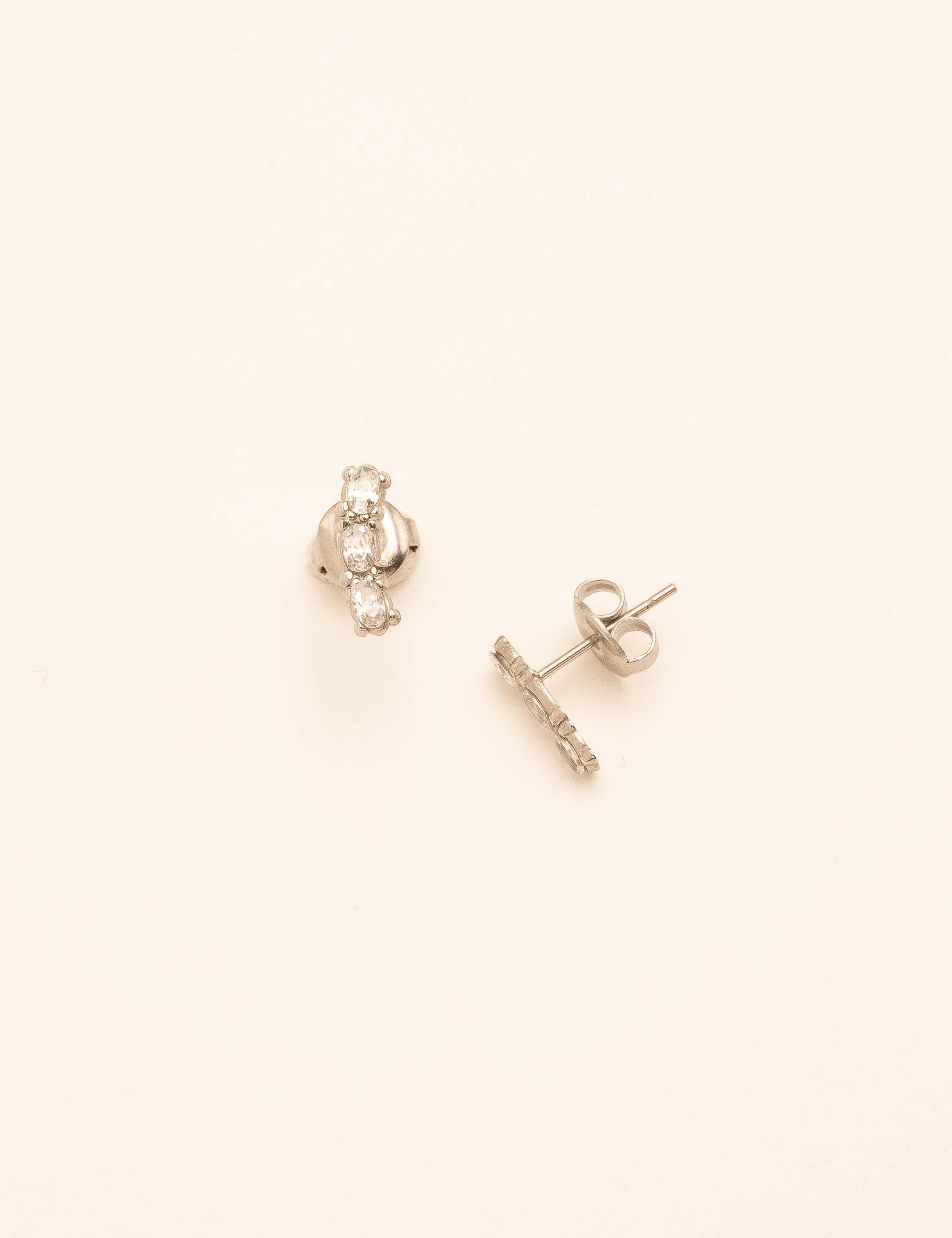 Boucles Bohm Paris - Erica Boucles D'oreilles Bohm Paris Argenté cristal 