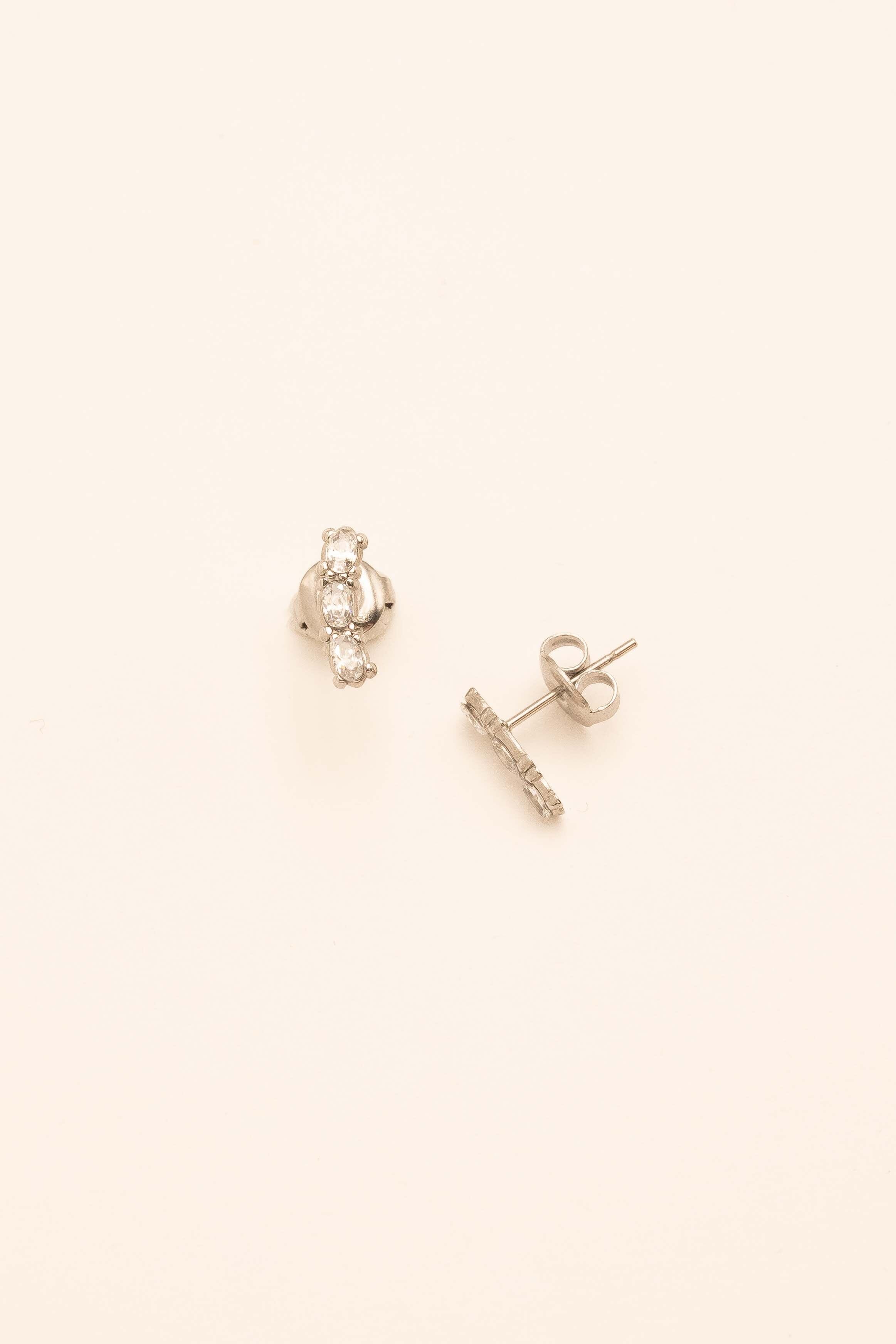 Boucles Bohm Paris - Erica Boucles D'oreilles Bohm Paris Argenté cristal 