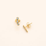 Boucles Bohm Paris - Erica Boucles D'oreilles Bohm Paris Bleu ciel 
