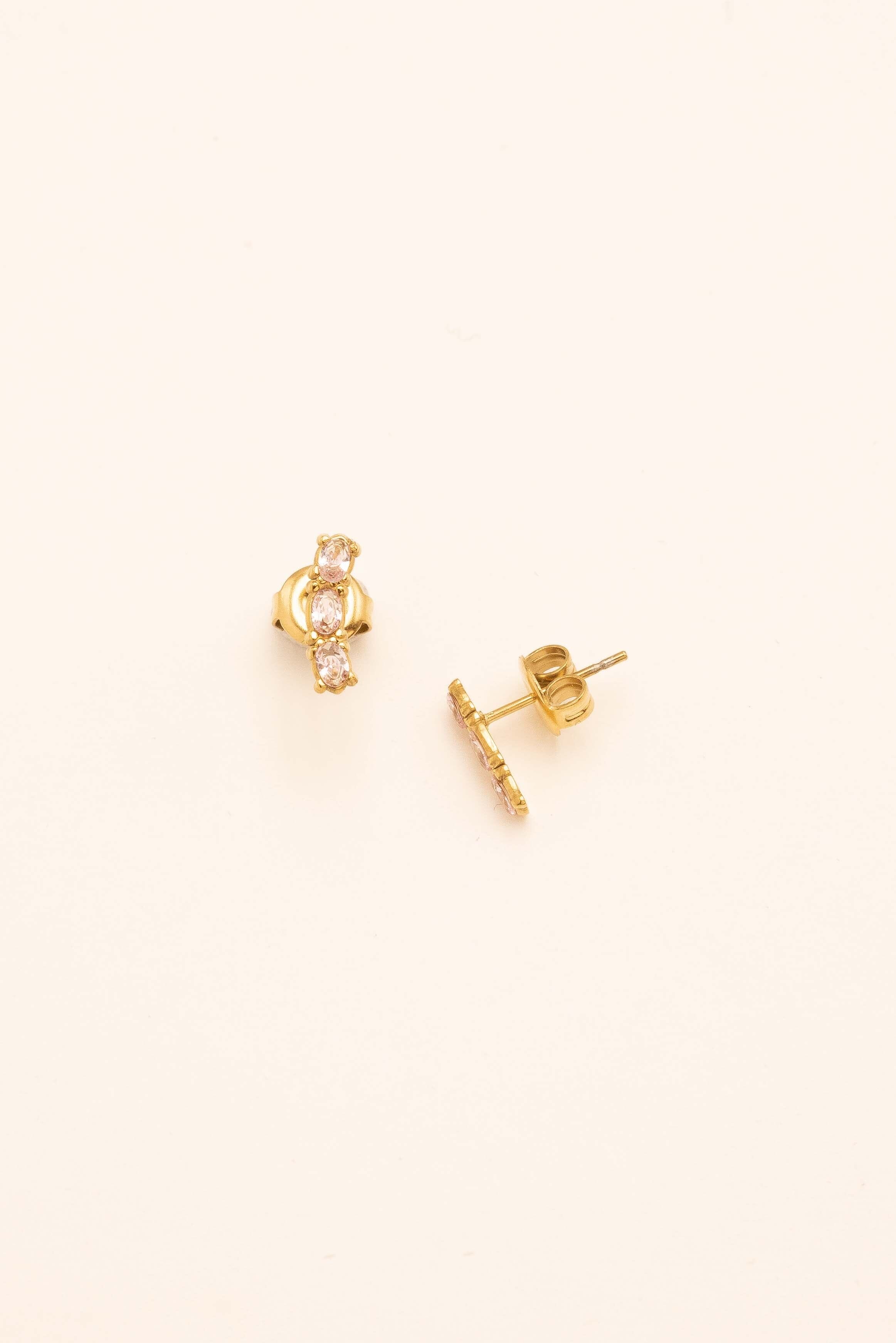 Boucles Bohm Paris - Erica Boucles D'oreilles Bohm Paris Rose pétale 