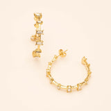 Boucles Bohm Paris - Fara Boucles D'oreilles Bohm Paris cristal 
