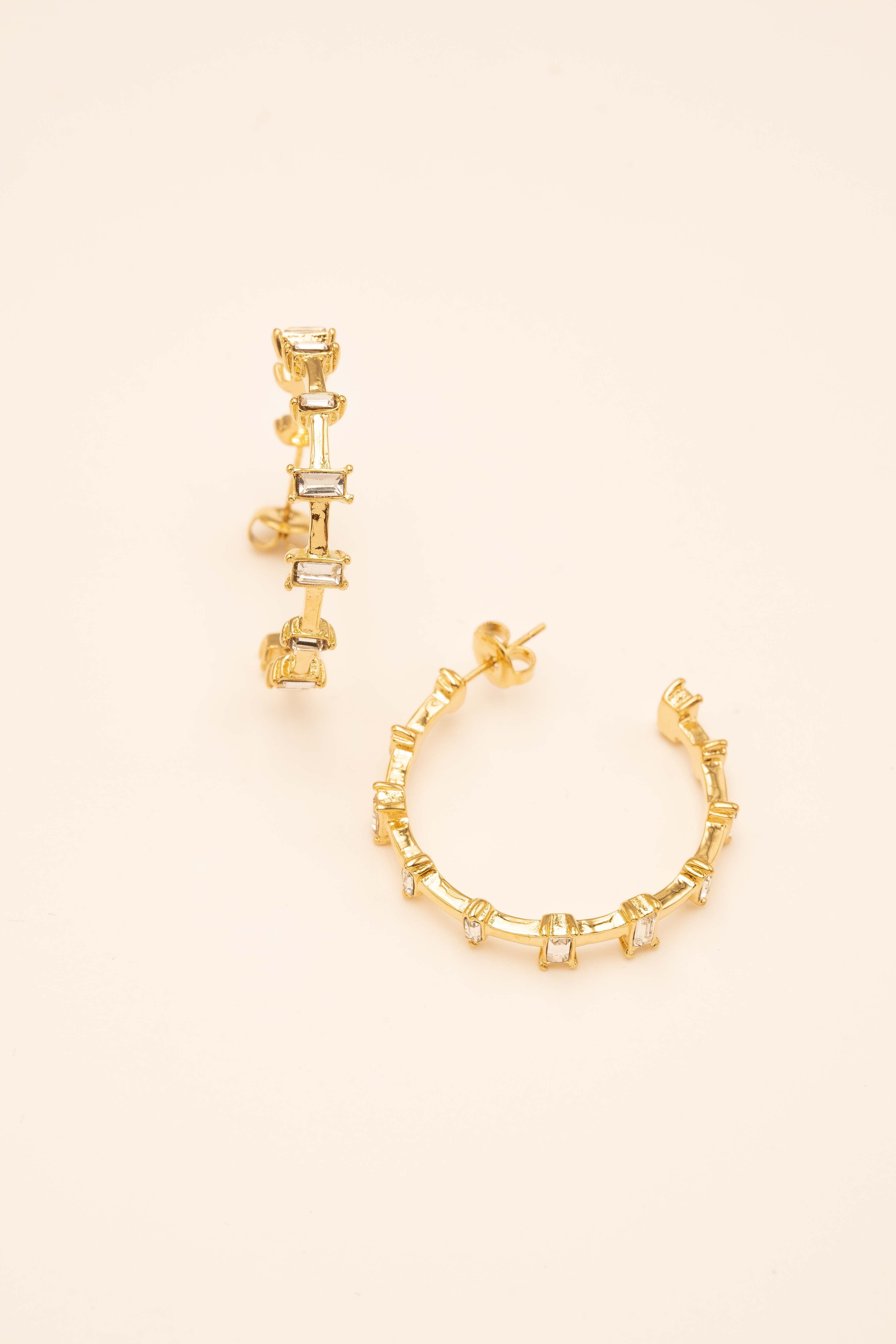 Boucles Bohm Paris - Fara Boucles D'oreilles Bohm Paris cristal 