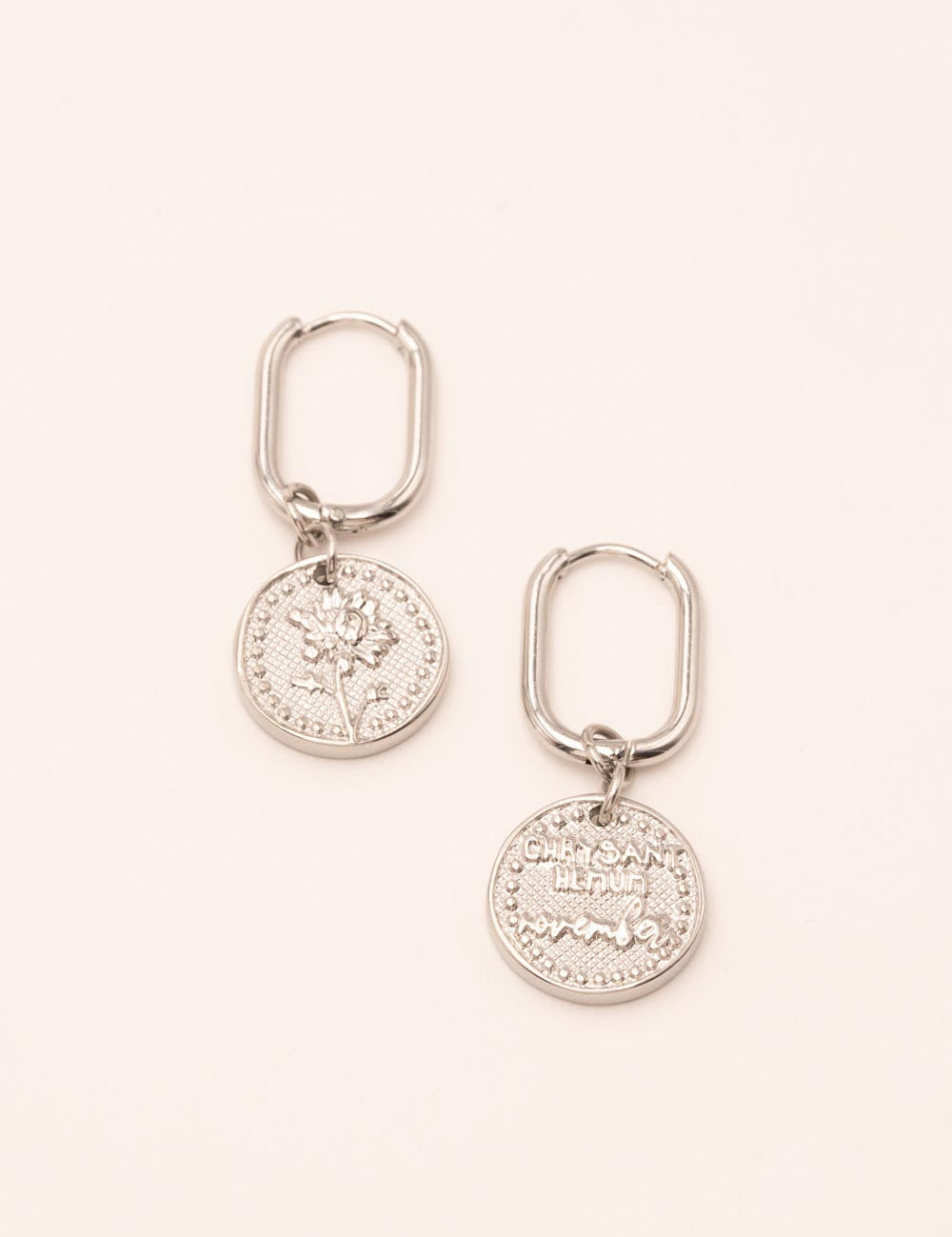 Boucles Bohm Paris Fleury - November Boucles d'oreilles Bohm Paris argenté 
