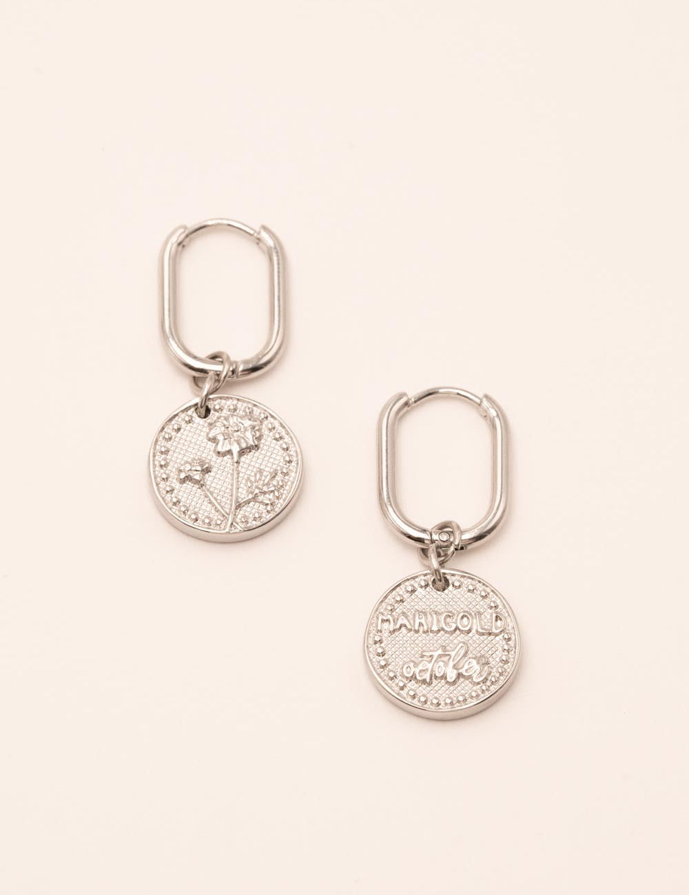 Boucles Bohm Paris Fleury - October Boucles d'oreilles Bohm Paris argenté 