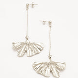 Boucles Bohm Paris - Grand Ginkgo Boucles D'oreilles Bohm Paris Argenté 