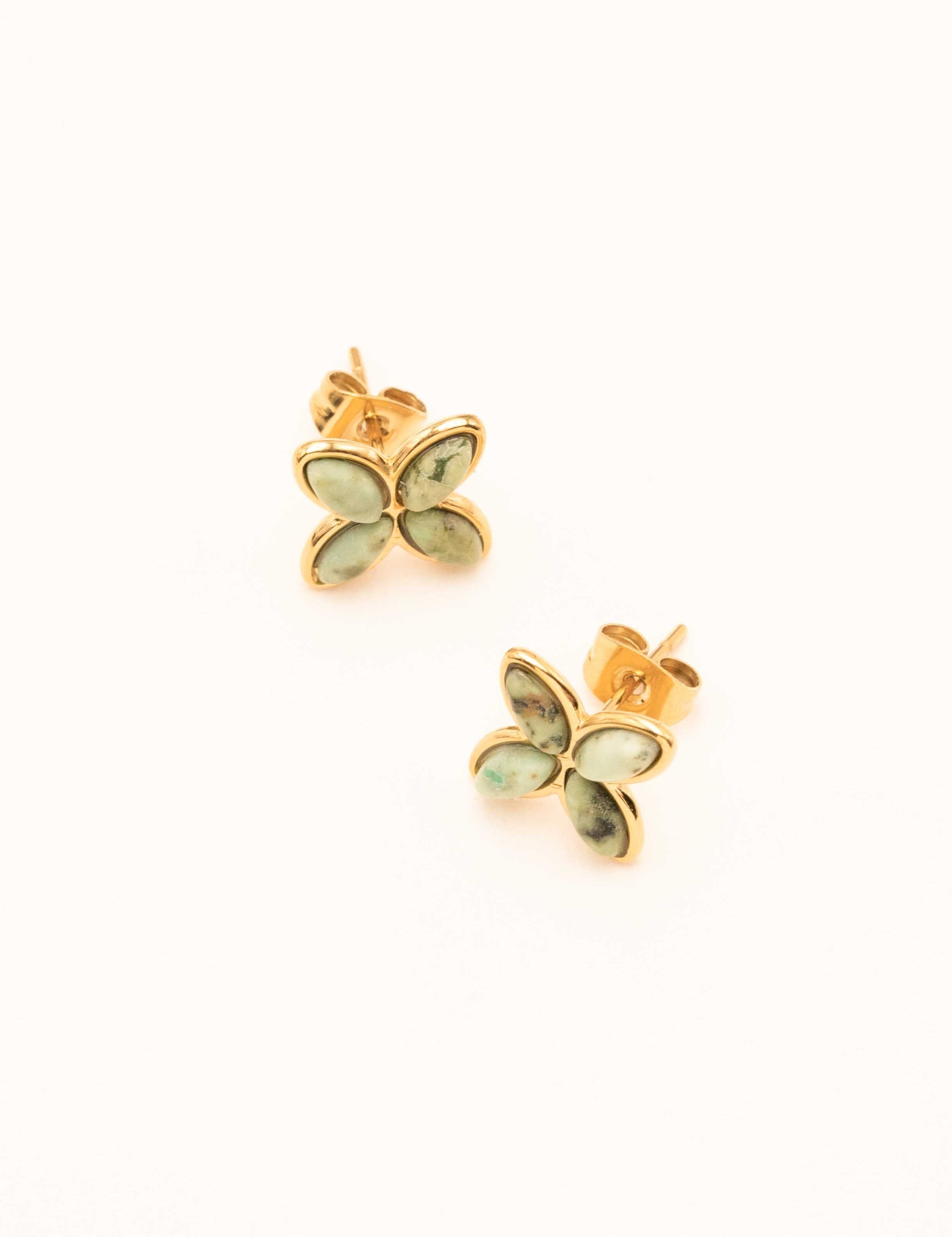 Boucles Bohm Paris - Gwendoline Boucles D'oreilles Bohm Paris Turquoise africaine 