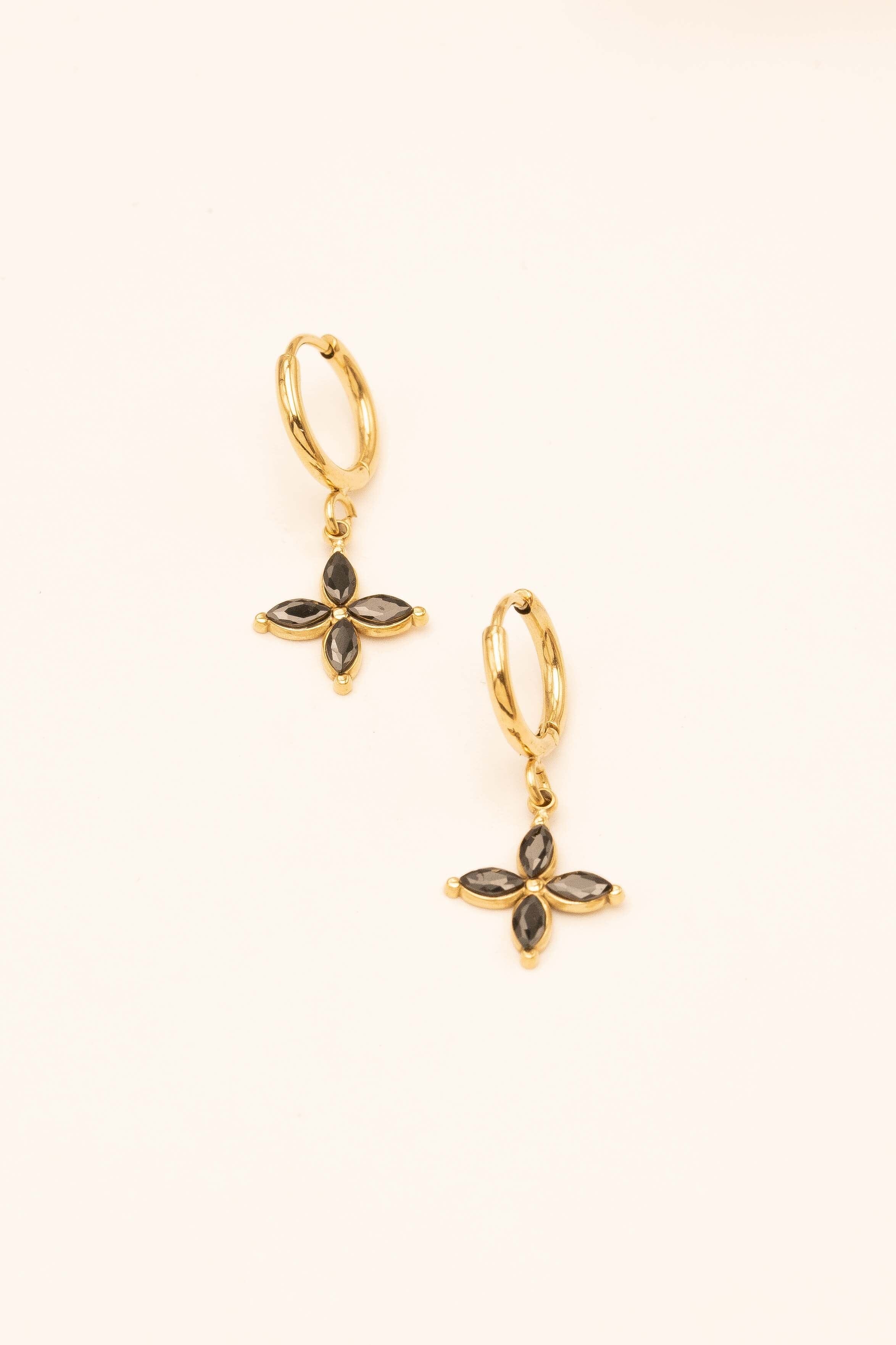 Boucles Bohm Paris - Kaila Boucles D'oreilles Bohm Paris Noir 