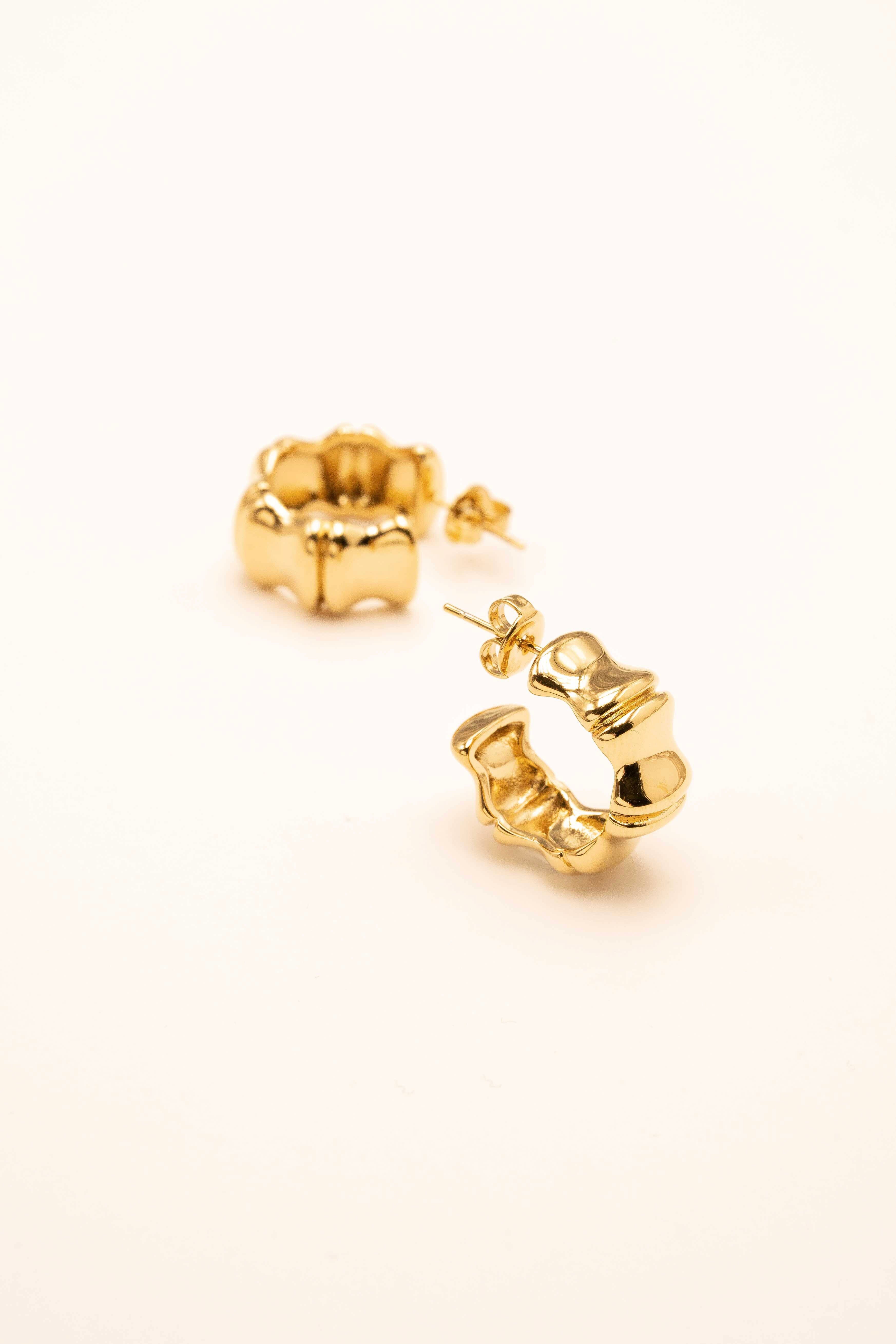 Boucles Bohm Paris - Khloé Boucles D'oreilles Bohm Paris Doré 