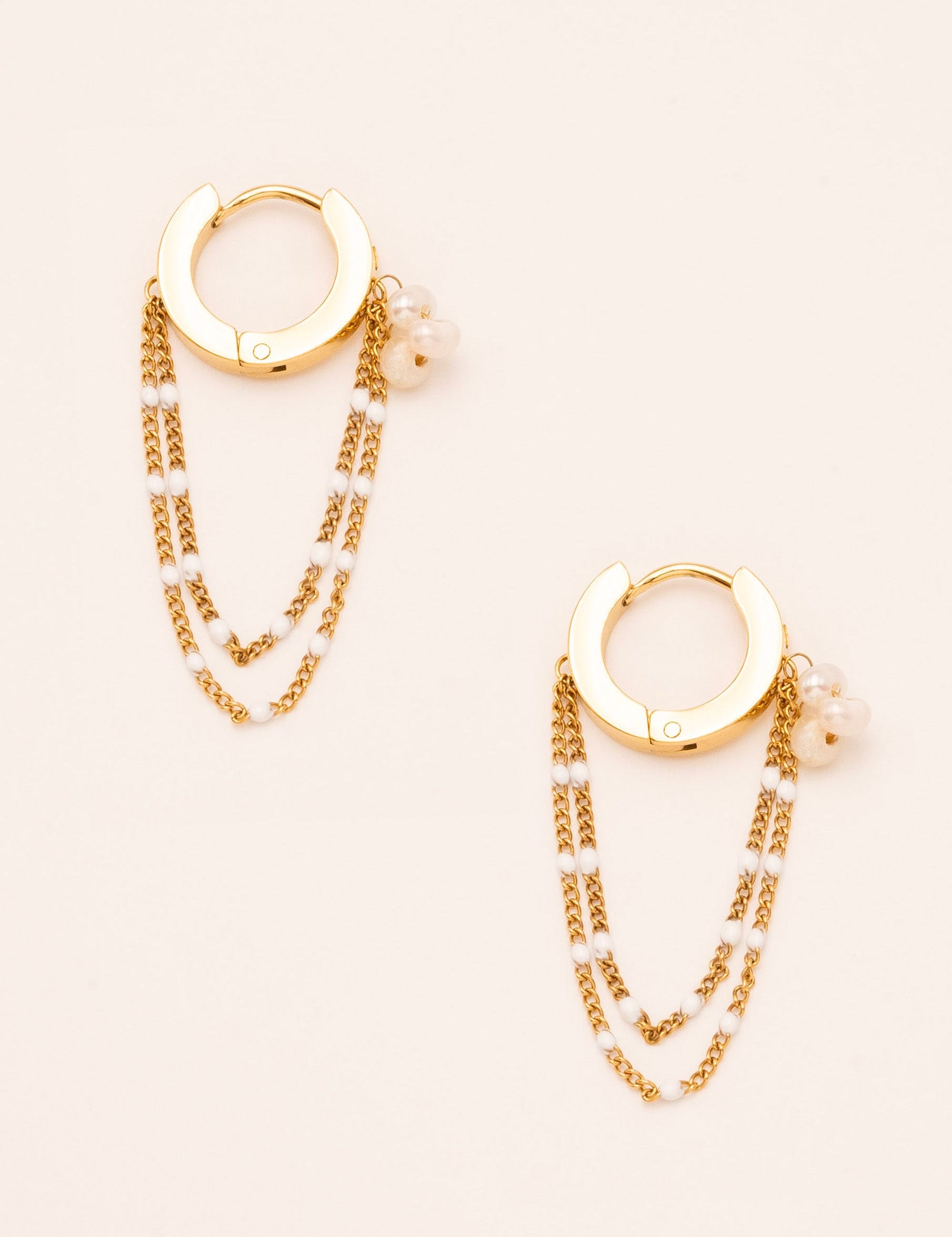 Boucles Bohm Paris - Livie Bijoux Bohm Paris Perles d'eau Douce 