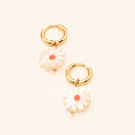 Boucles Bohm Paris - margueritine Bohm Paris Orange 